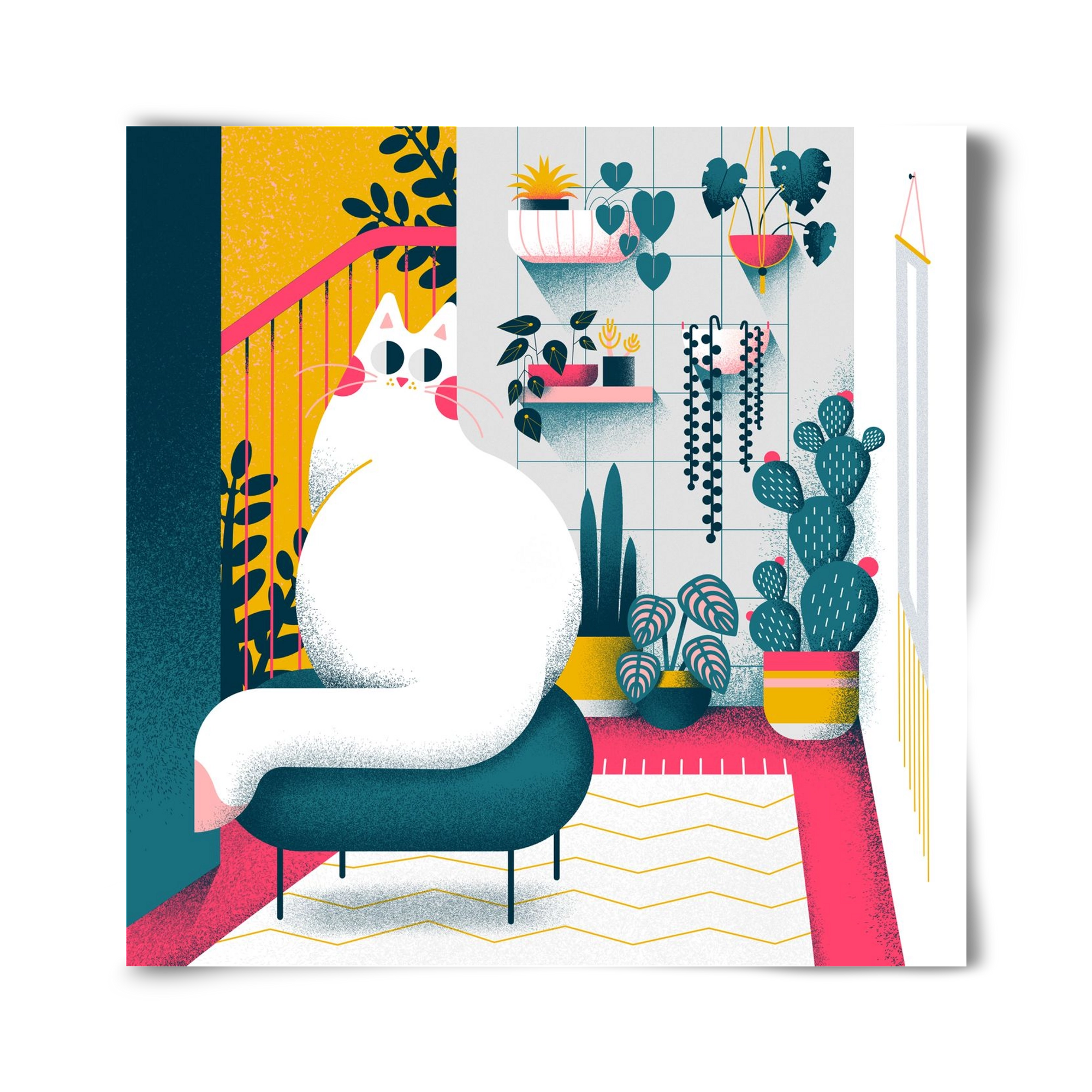 Plantmom, 40x40 cm, Keret nélkül