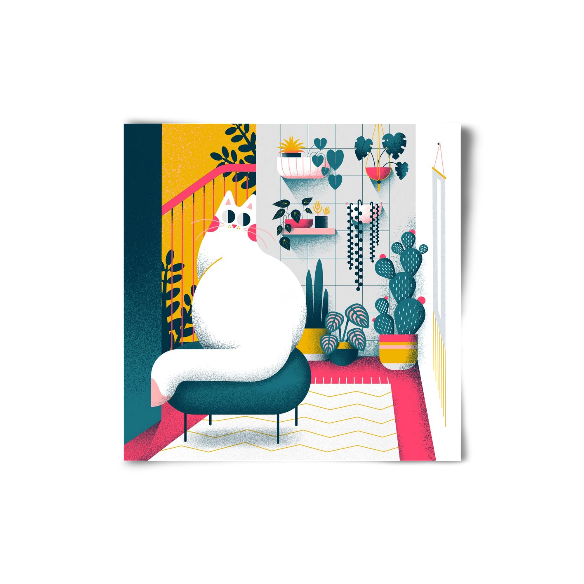 Plantmom, 20x20 cm, Keret nélkül