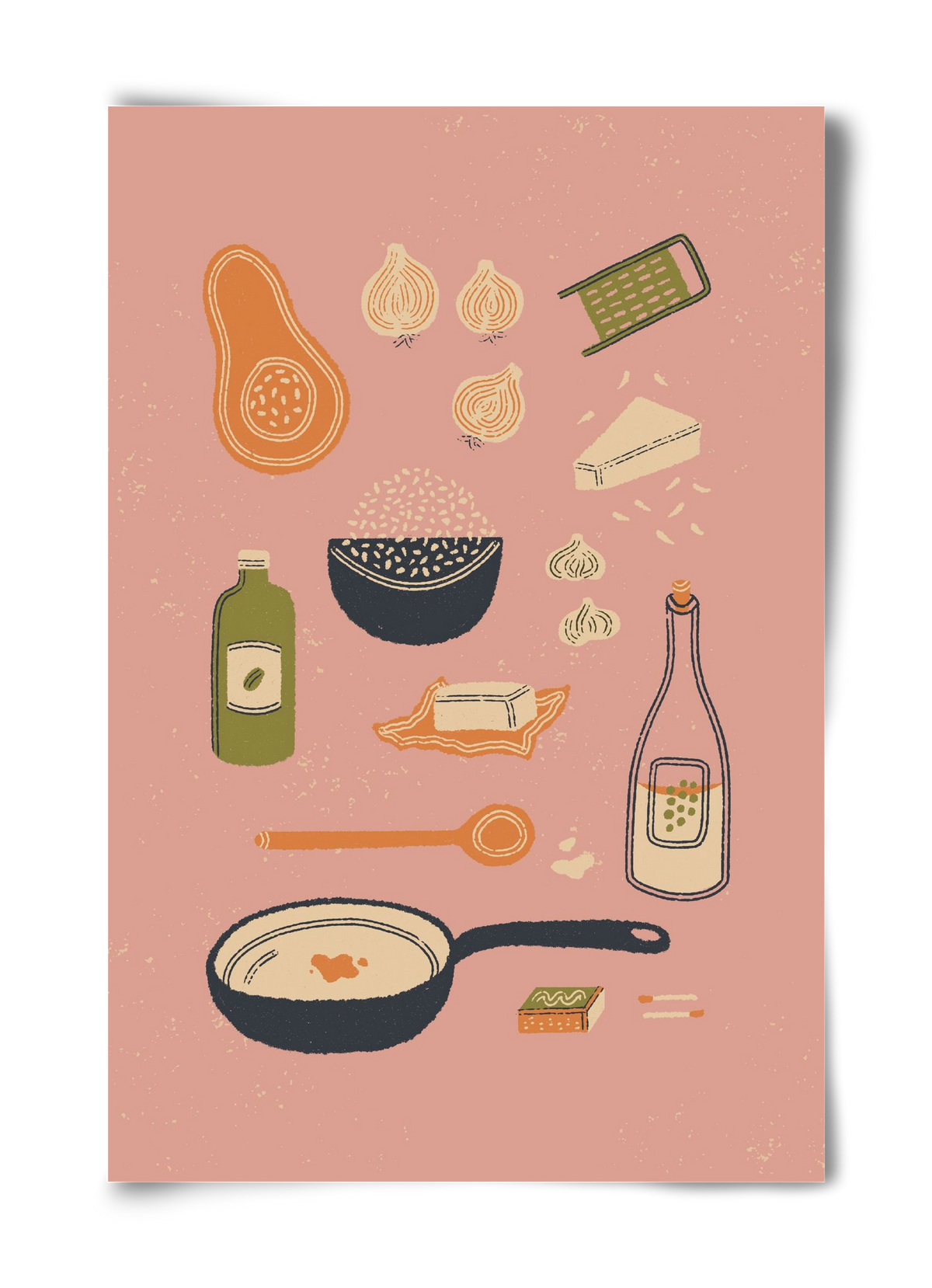 Risotto Dinner, 40x60 cm, Keret nélkül