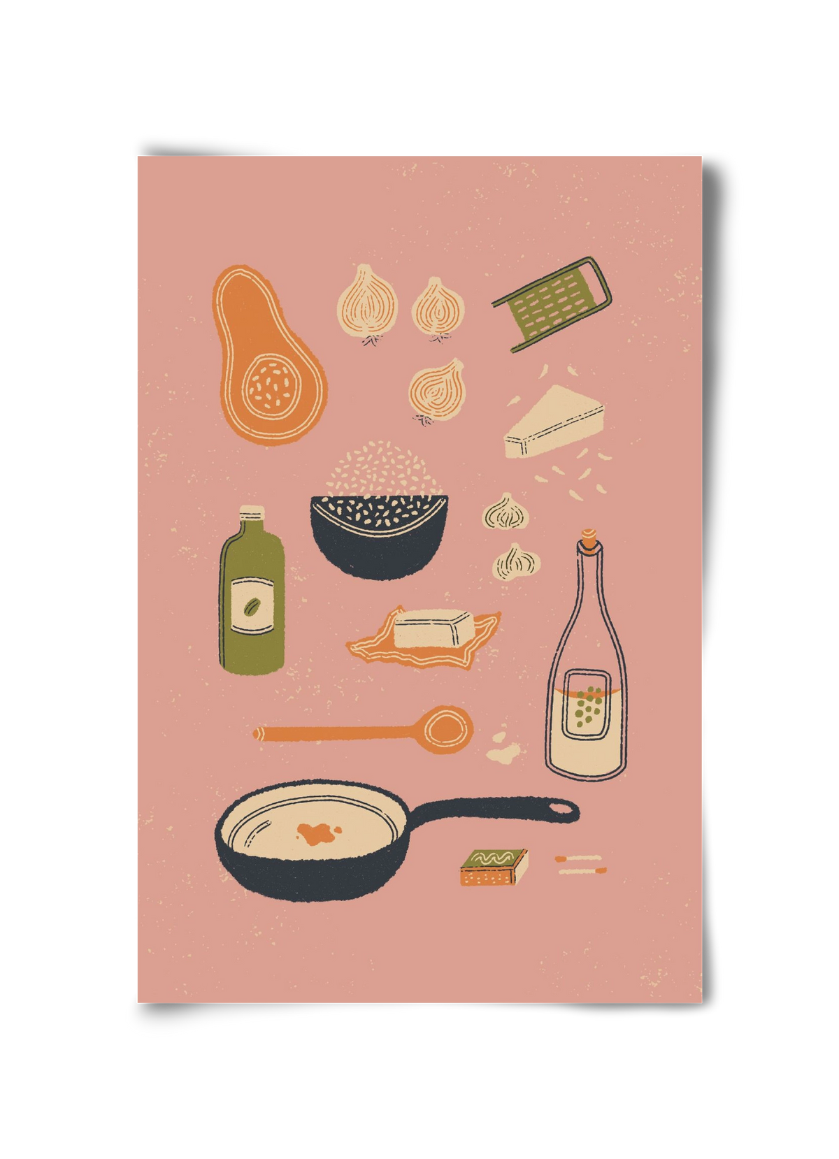 Risotto Dinner, 30x45 cm, Keret nélkül