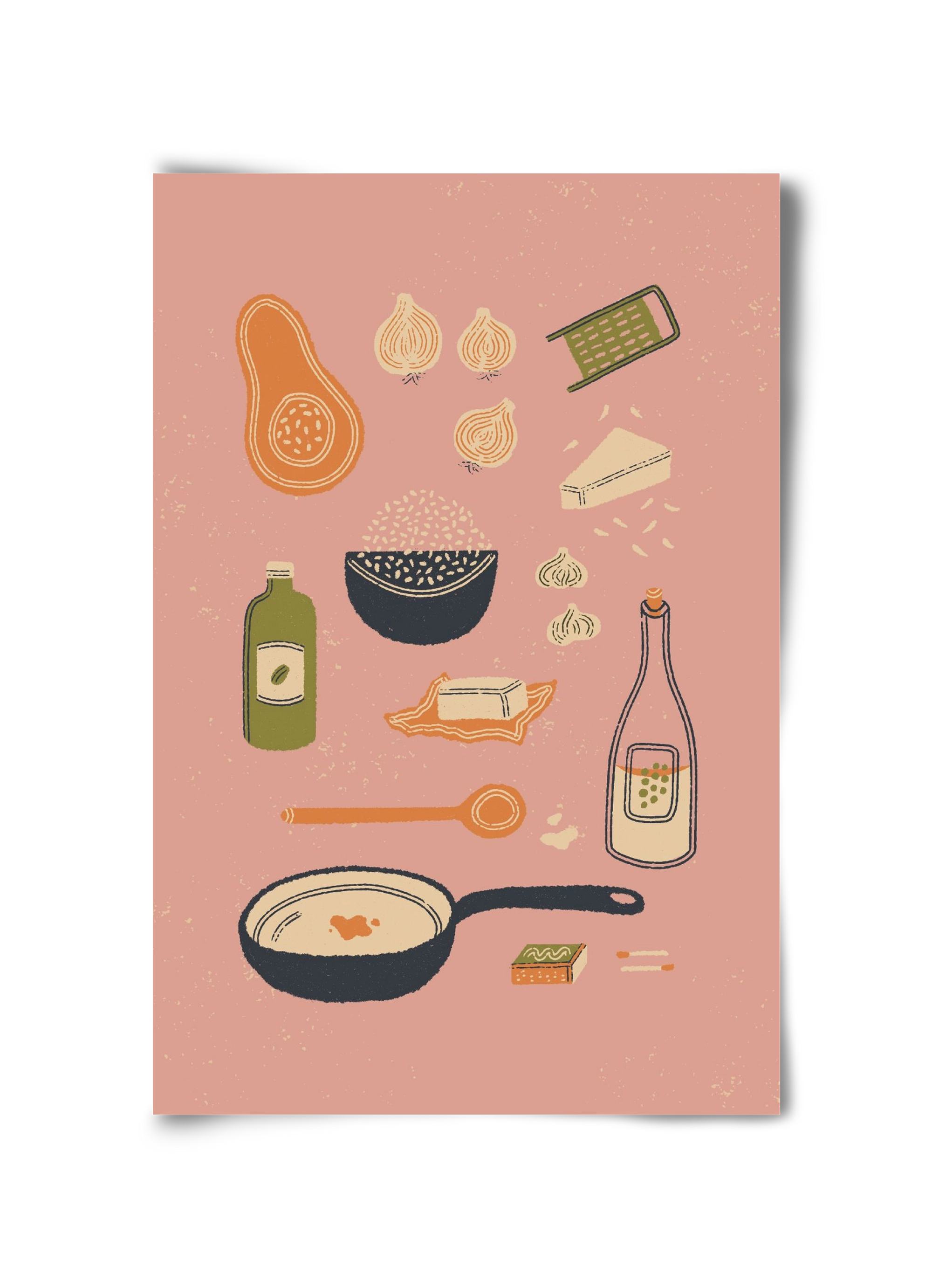 Risotto Dinner, 30x45 cm, Keret nélkül