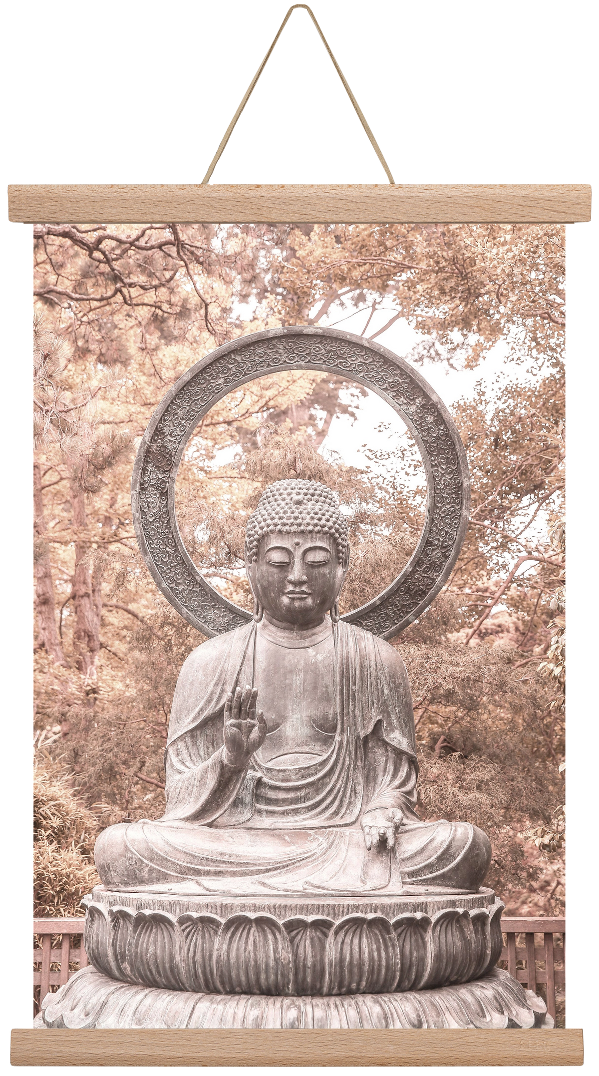 Buda, 30x45 cm (30x45 cm), Tölgy akasztó