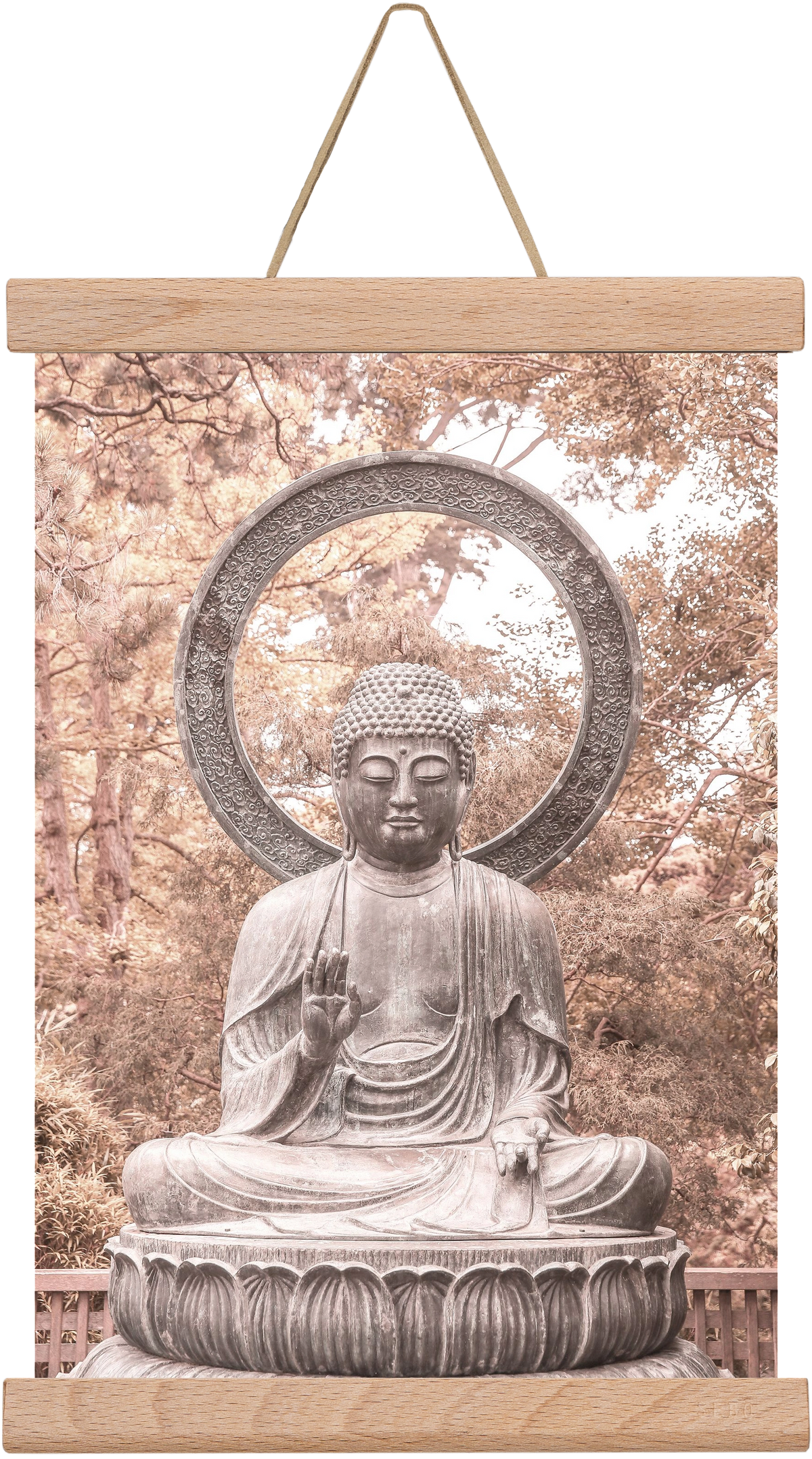 Buda, 20x30 cm (20x30 cm), Tölgy akasztó