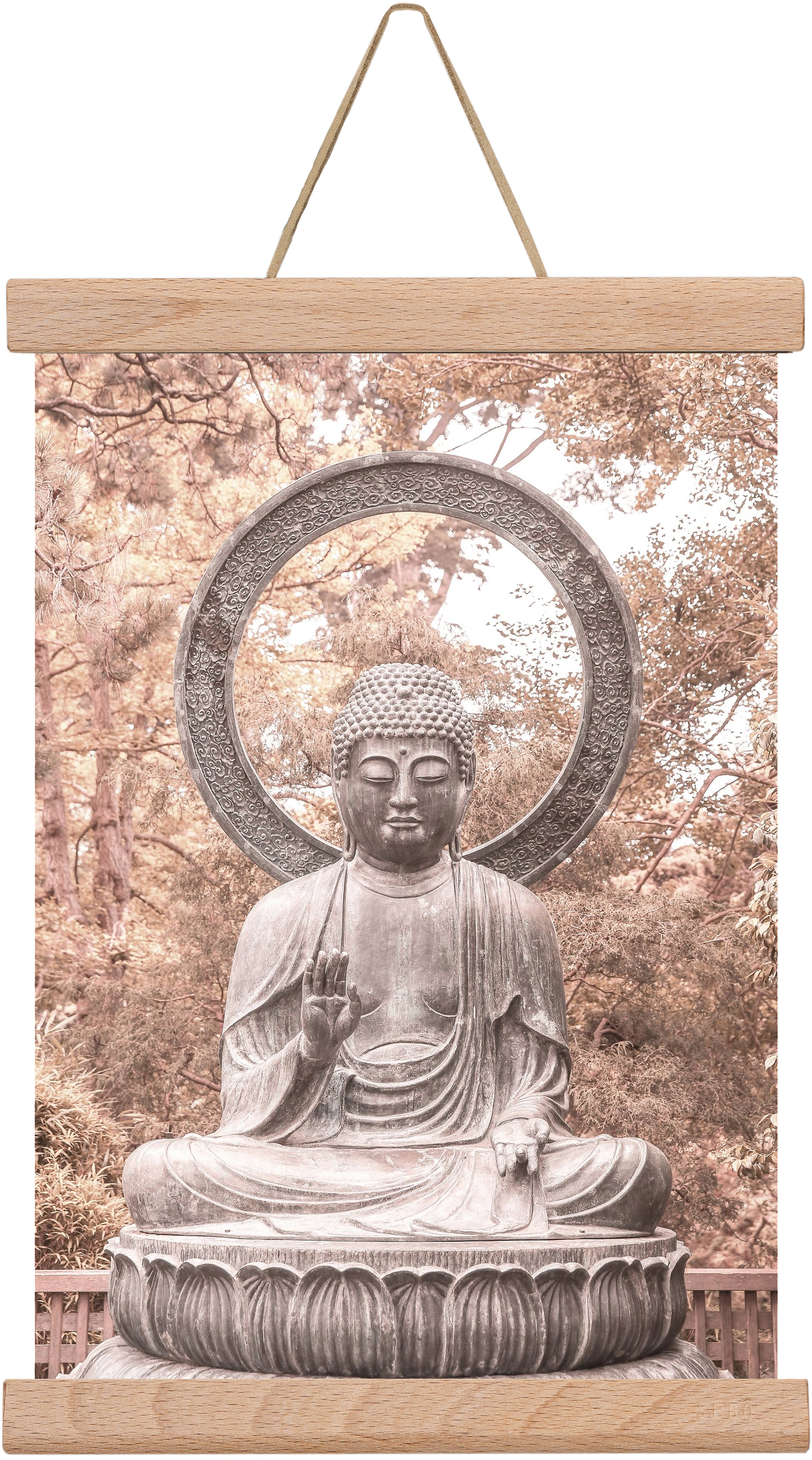 Buda, 20x30 cm (20x30 cm), Tölgy akasztó