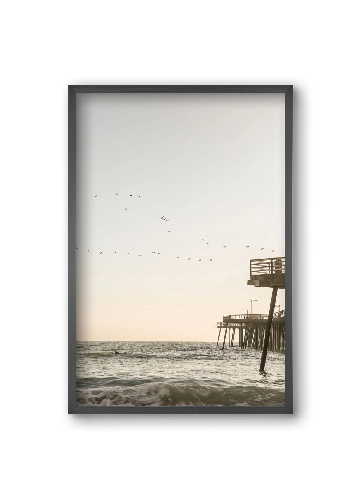 California, 20x30 cm (20x30 cm), Fekete keret