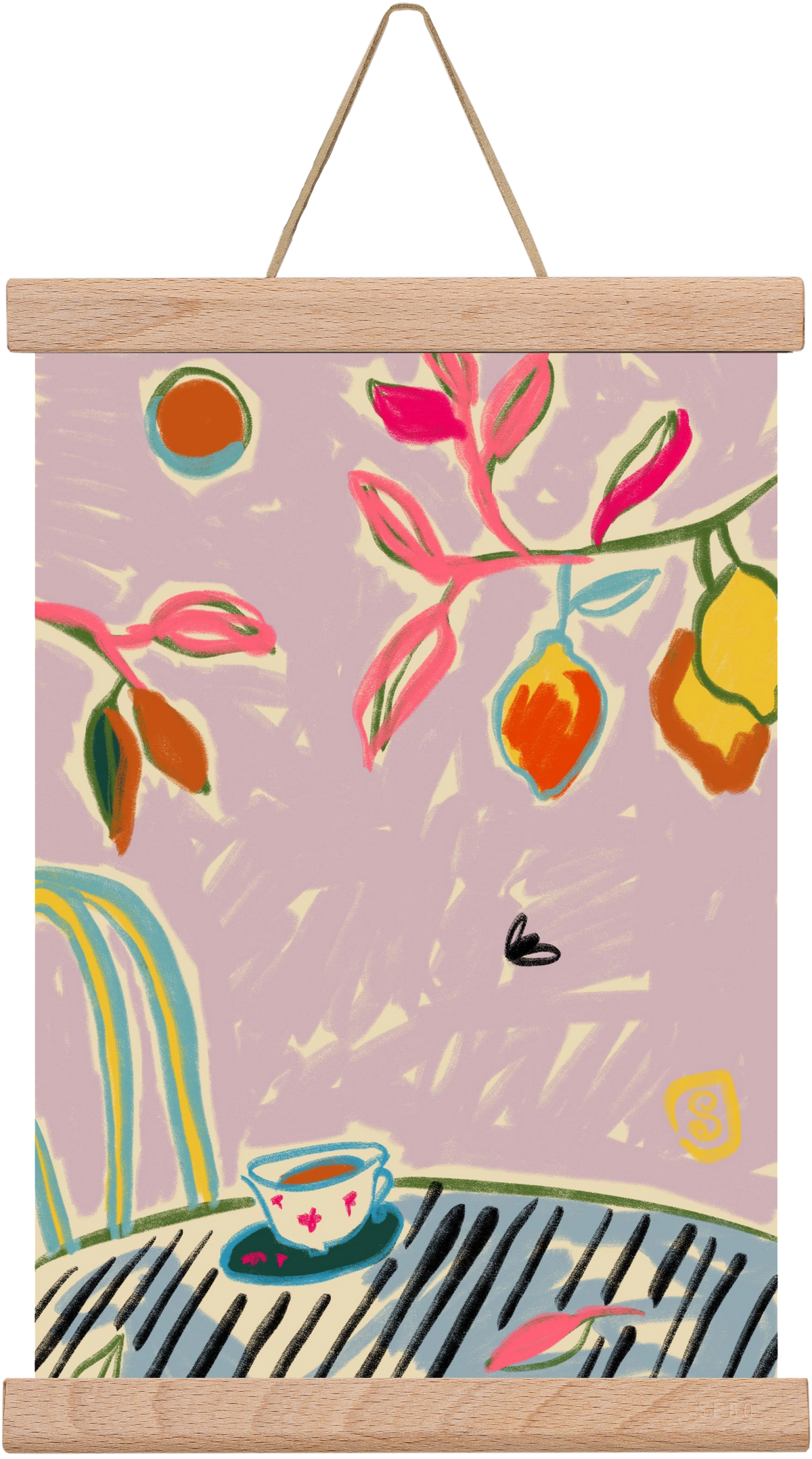 COLOR FREEDOM, 20x30 cm (20x30 cm), Tölgy akasztó