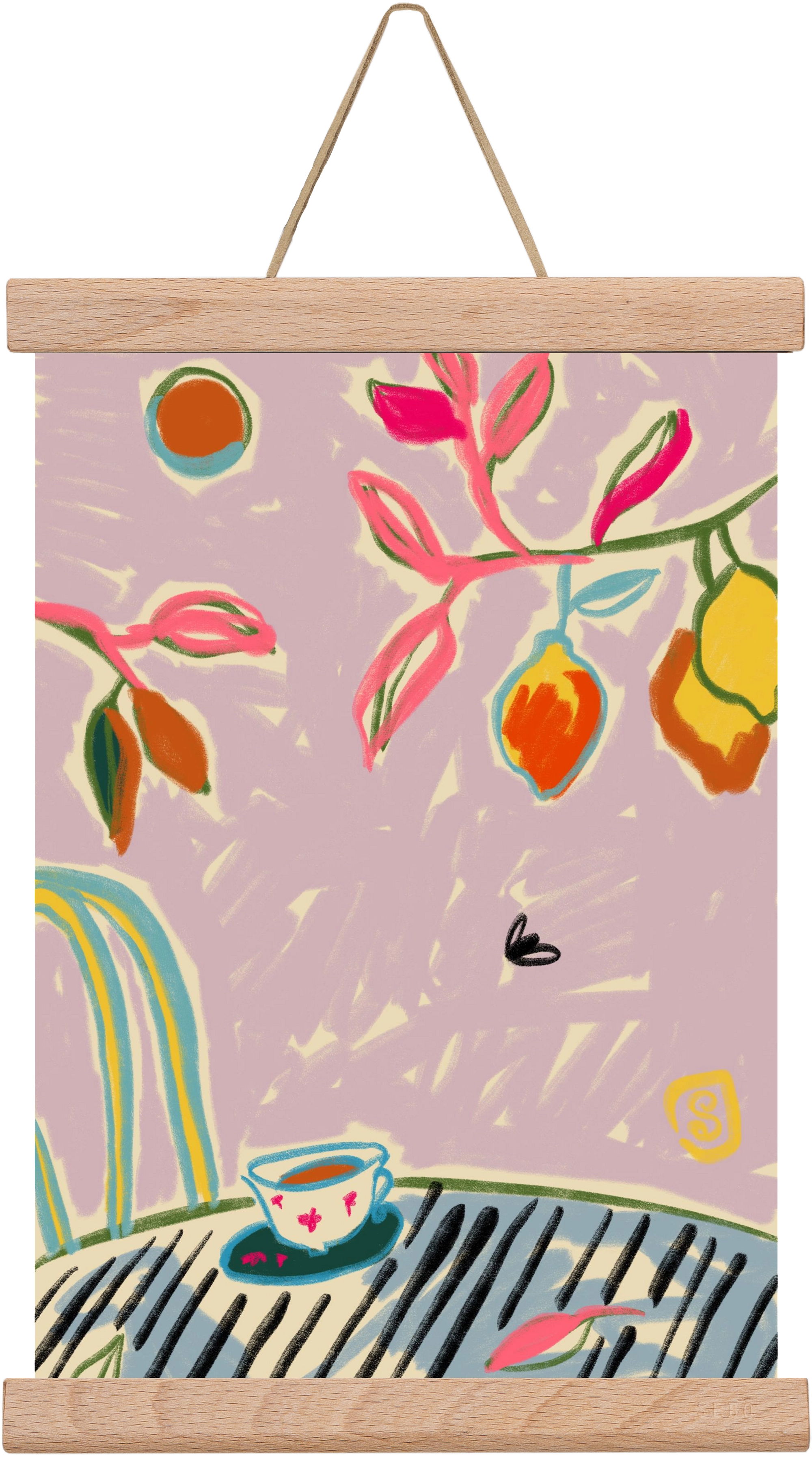 COLOR FREEDOM, 20x30 cm (20x30 cm), Tölgy akasztó