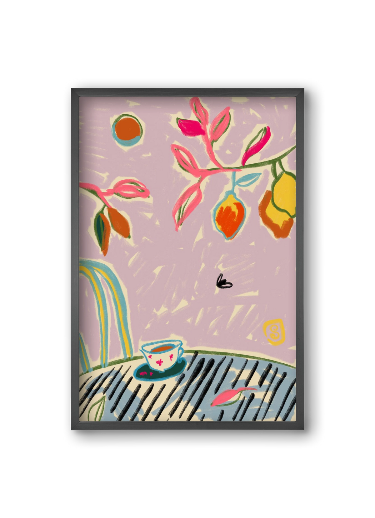 COLOR FREEDOM, 20x30 cm (20x30 cm), Fekete keret