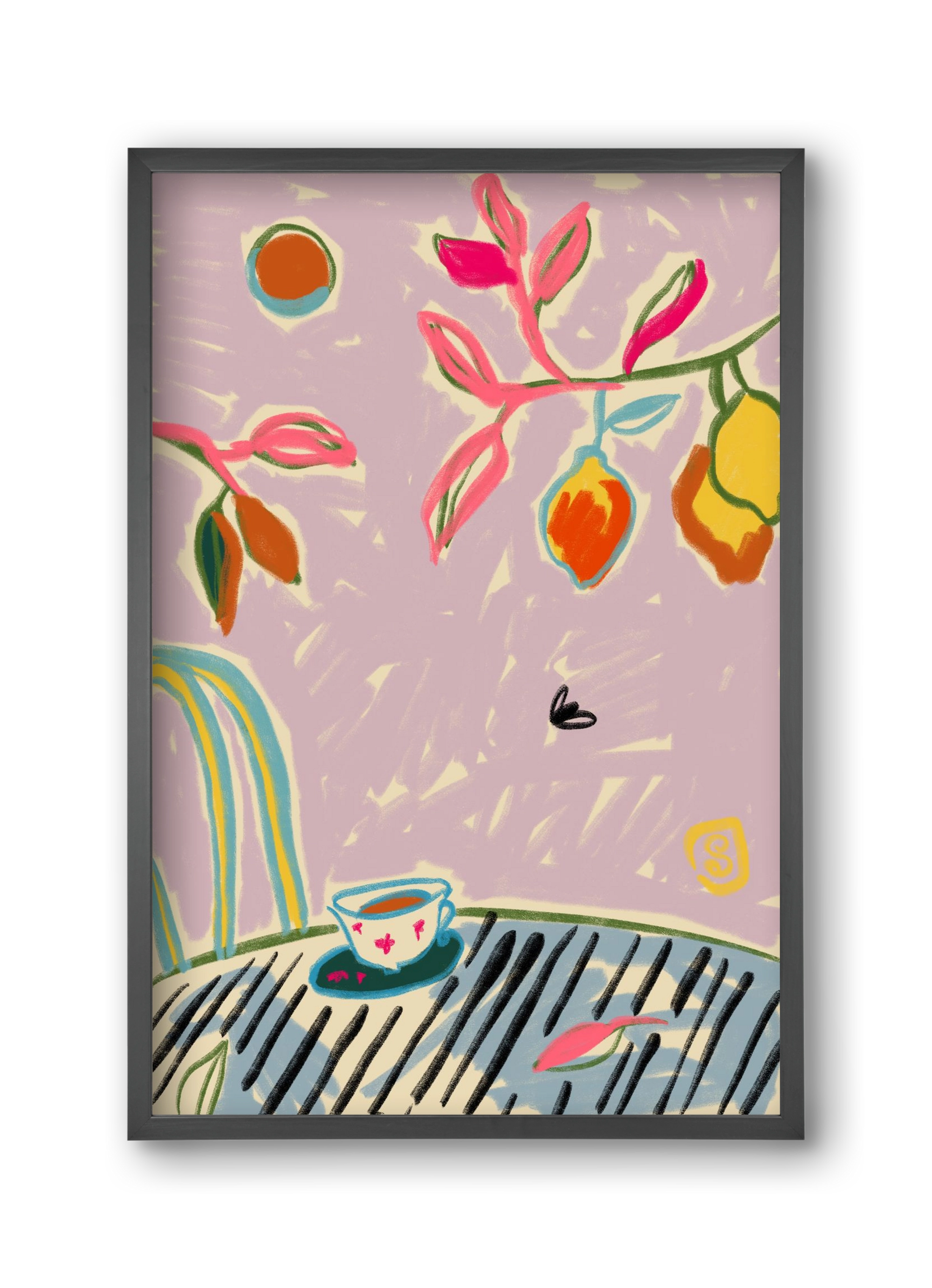 COLOR FREEDOM, 30x45 cm (30x45 cm), Fekete keret