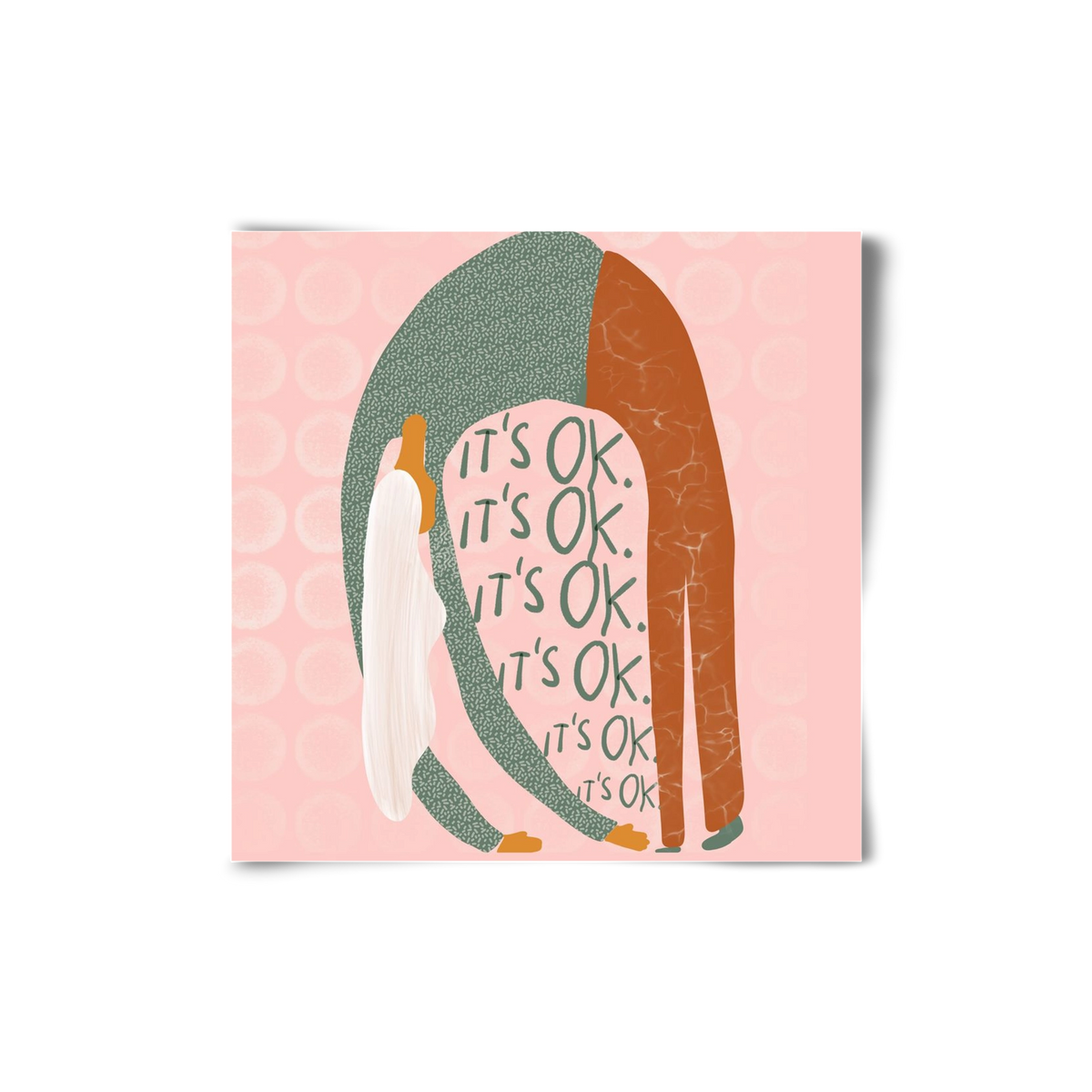 It’s OK , 20x20 cm, Keret nélkül