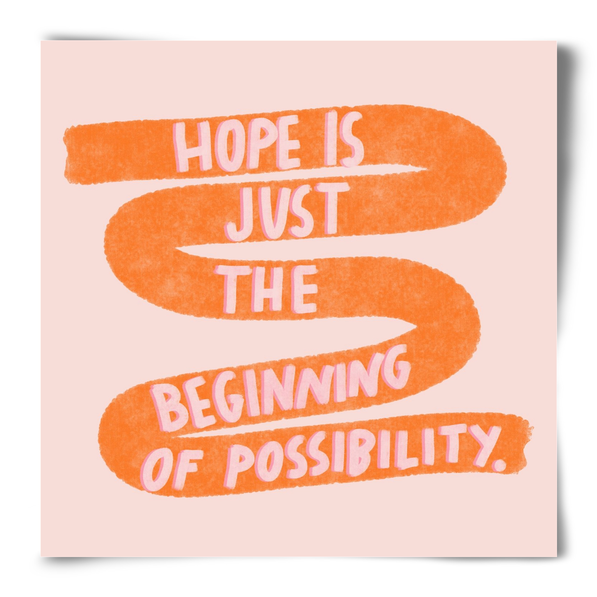 Hope , 50x50 cm, Keret nélkül