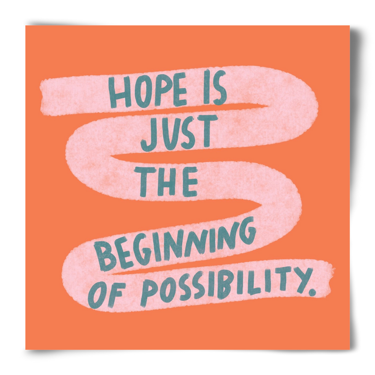 Hope, 50x50 cm, Keret nélkül