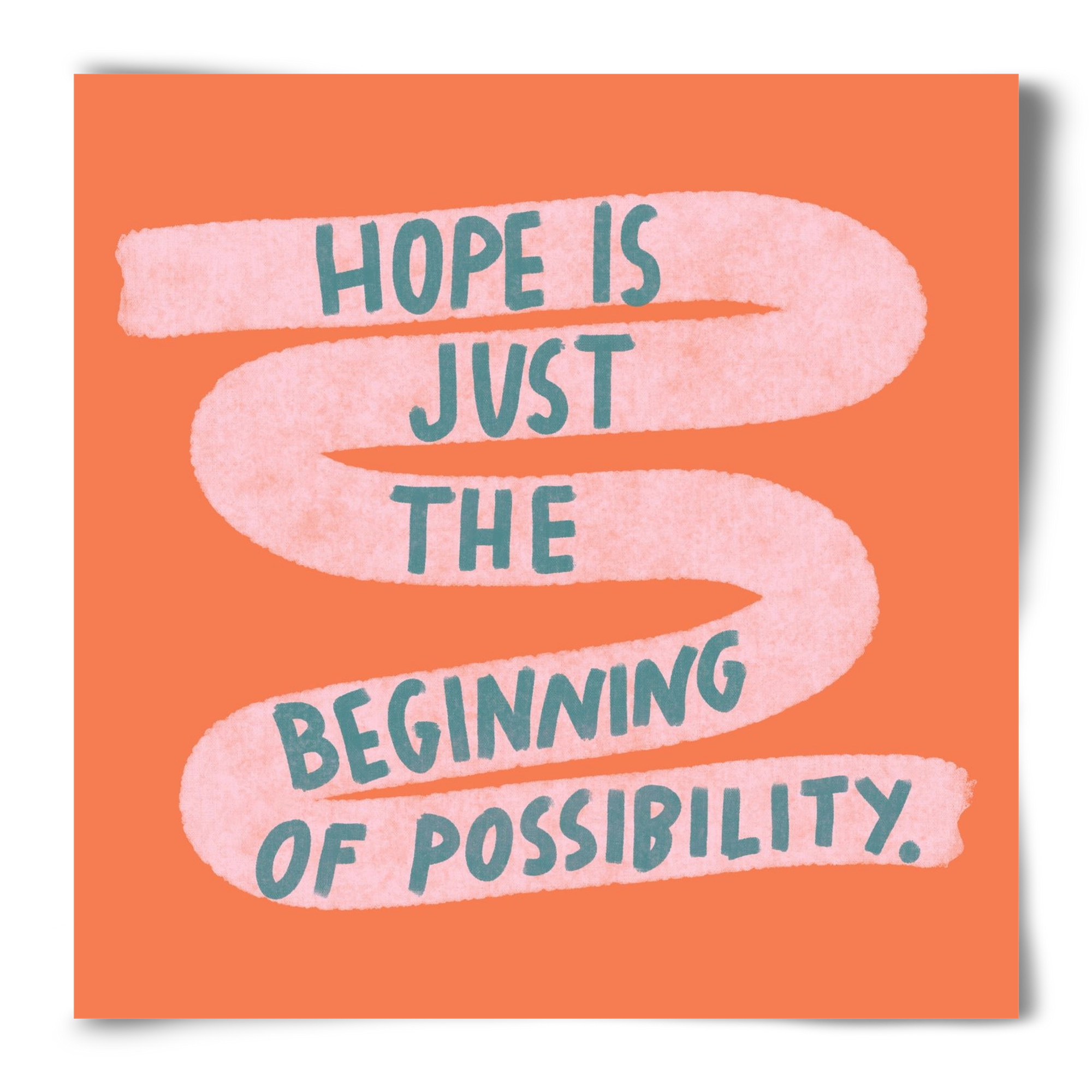 Hope, 50x50 cm, Keret nélkül