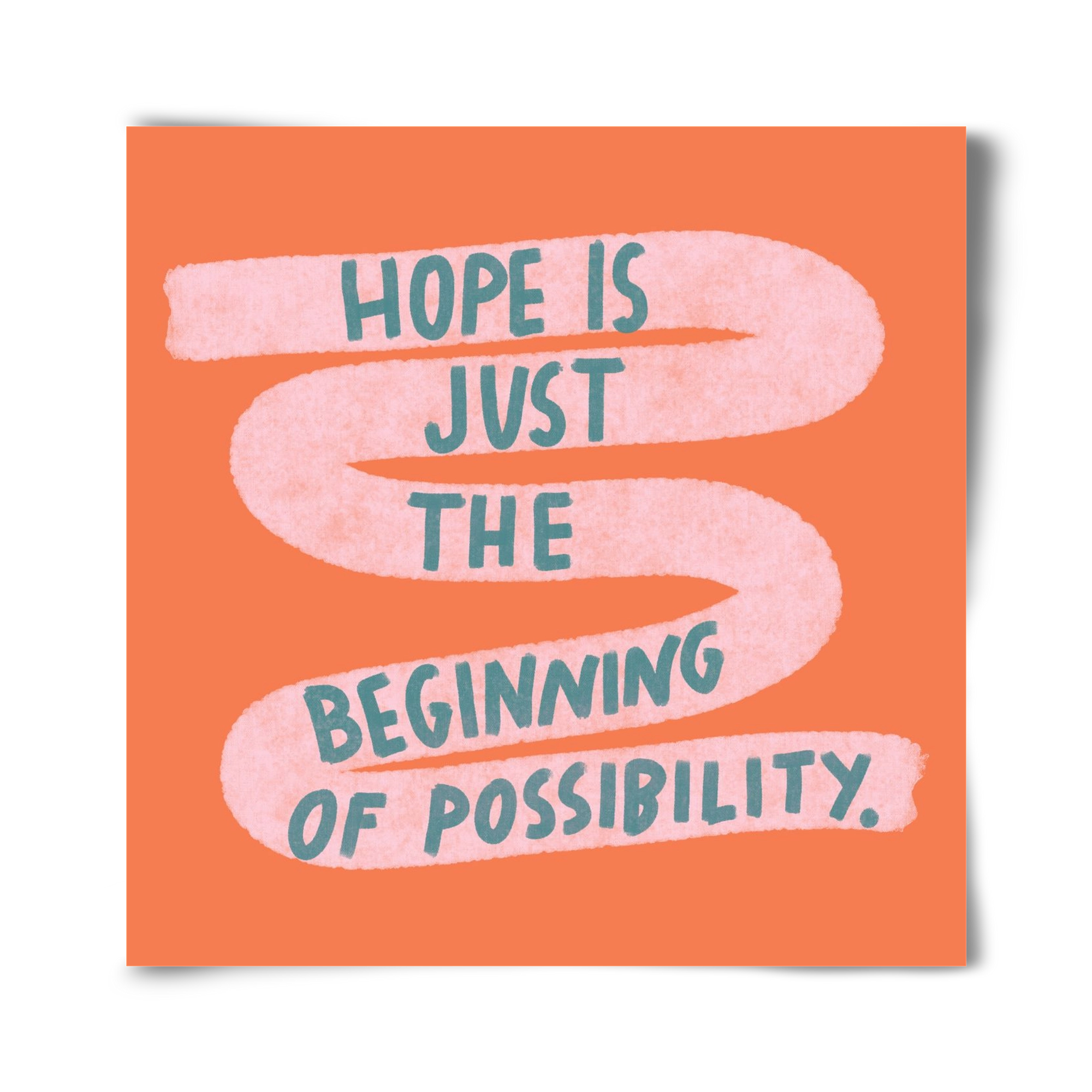 Hope, 40x40 cm, Keret nélkül