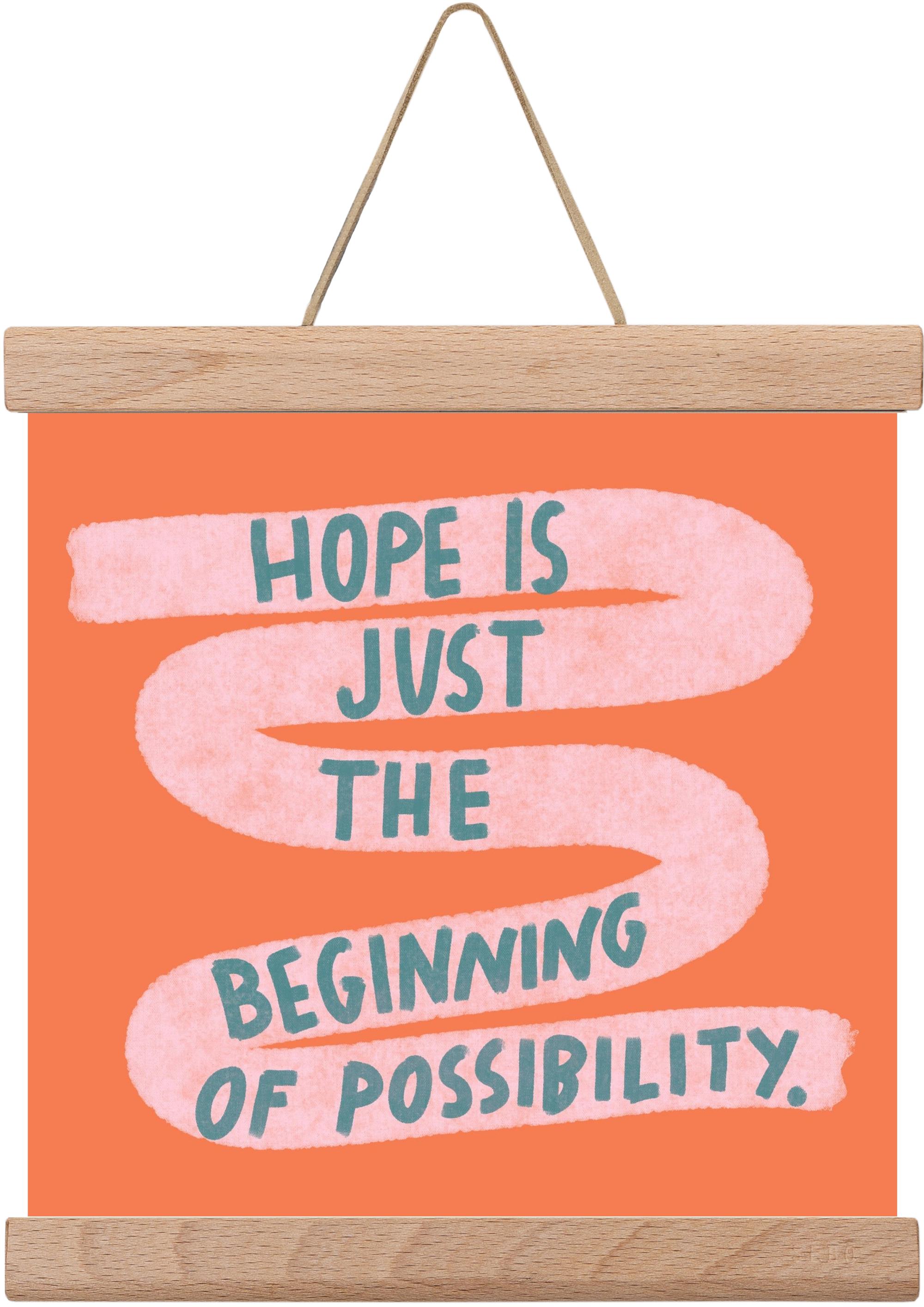 Hope, 20x20 cm (20x20 cm), Tölgy akasztó