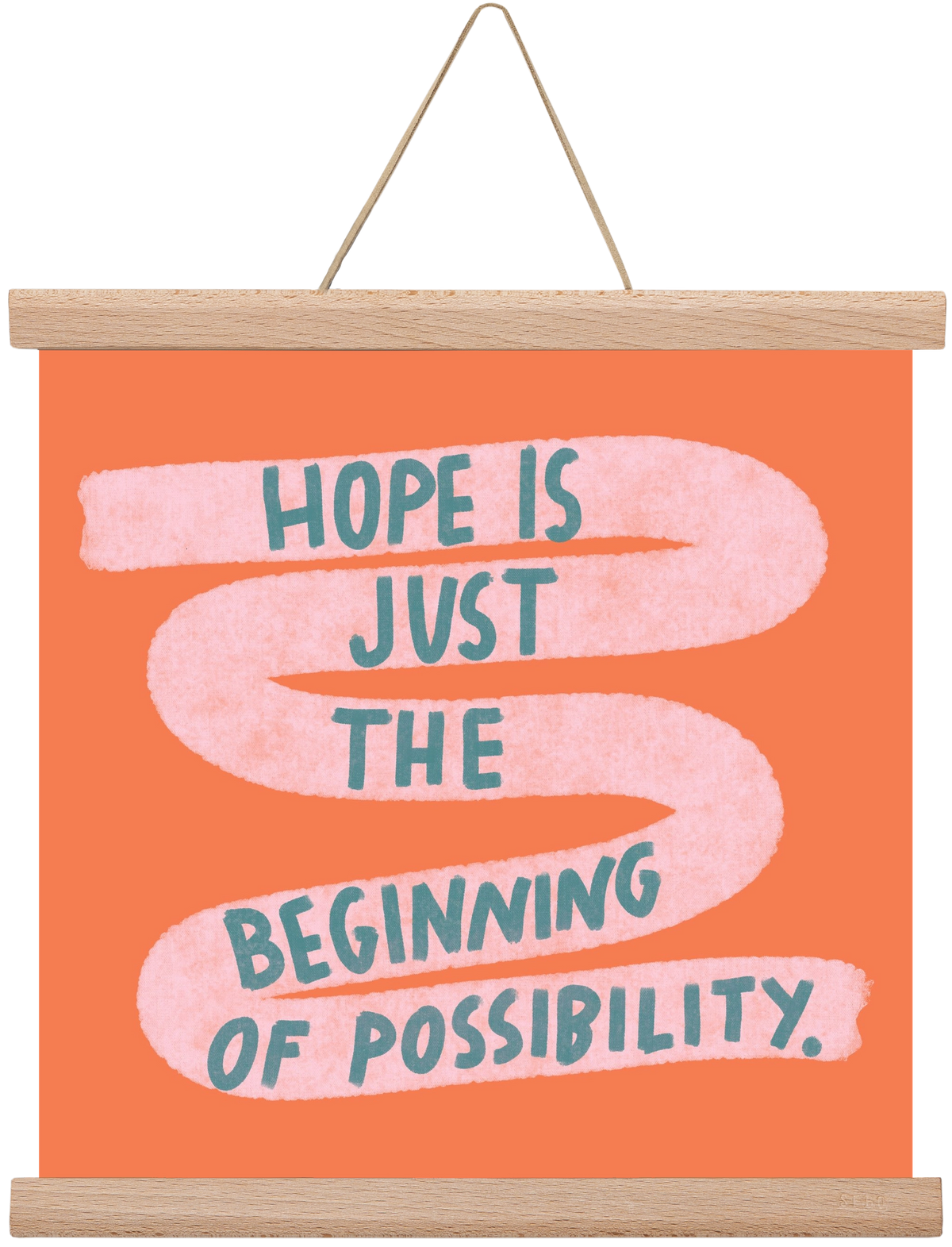 Hope, 30x30 cm (30x30 cm), Tölgy akasztó