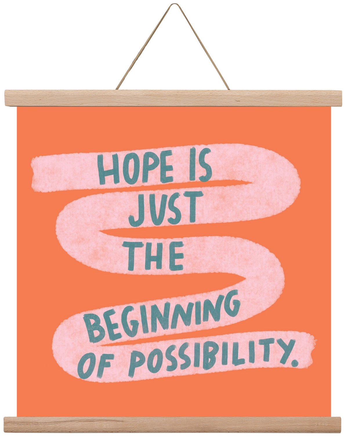 Hope, 40x40 cm (40x40 cm), Tölgy akasztó