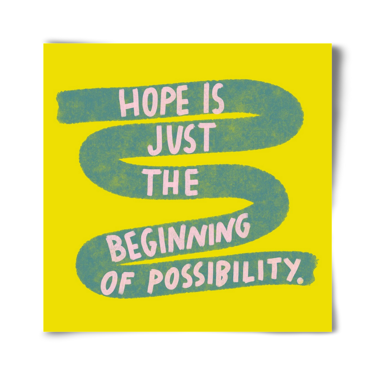 Hope , 40x40 cm, Keret nélkül