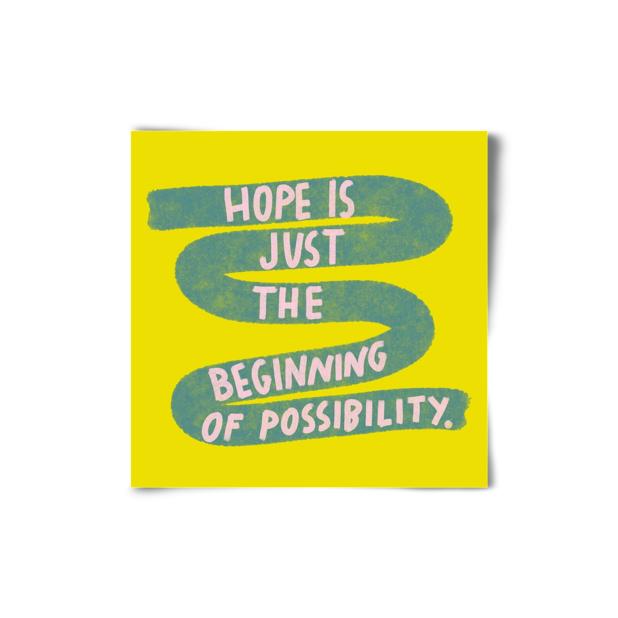 Hope , 20x20 cm, Keret nélkül