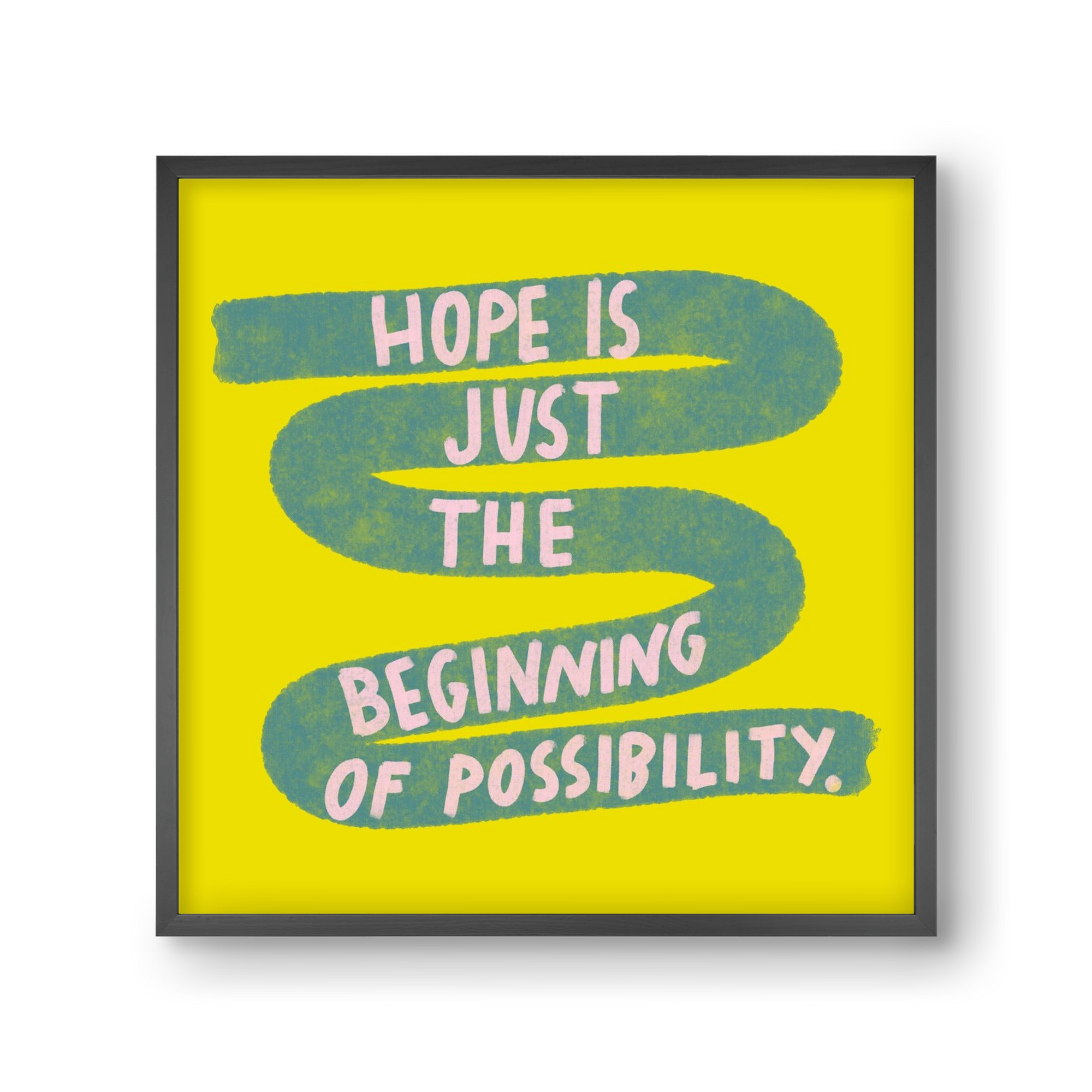 Hope , 30x30 cm (30x30 cm), Fekete keret