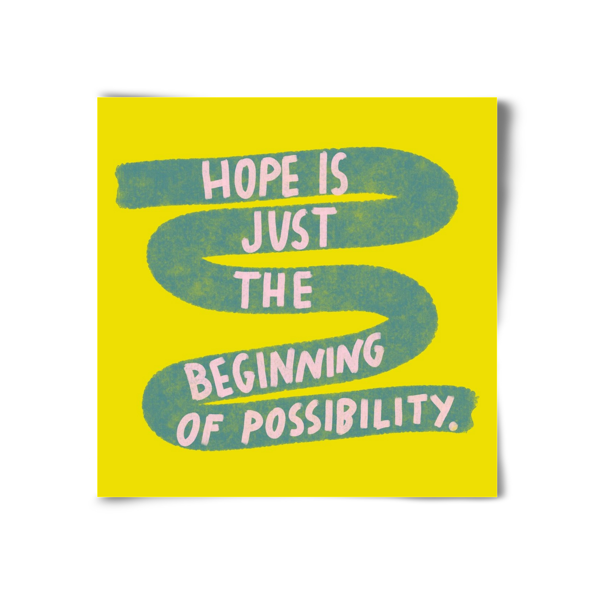 Hope , 30x30 cm, Keret nélkül