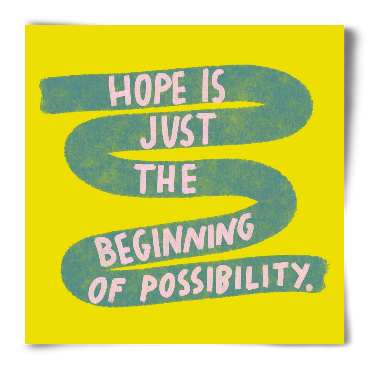 Hope , 50x50 cm, Keret nélkül