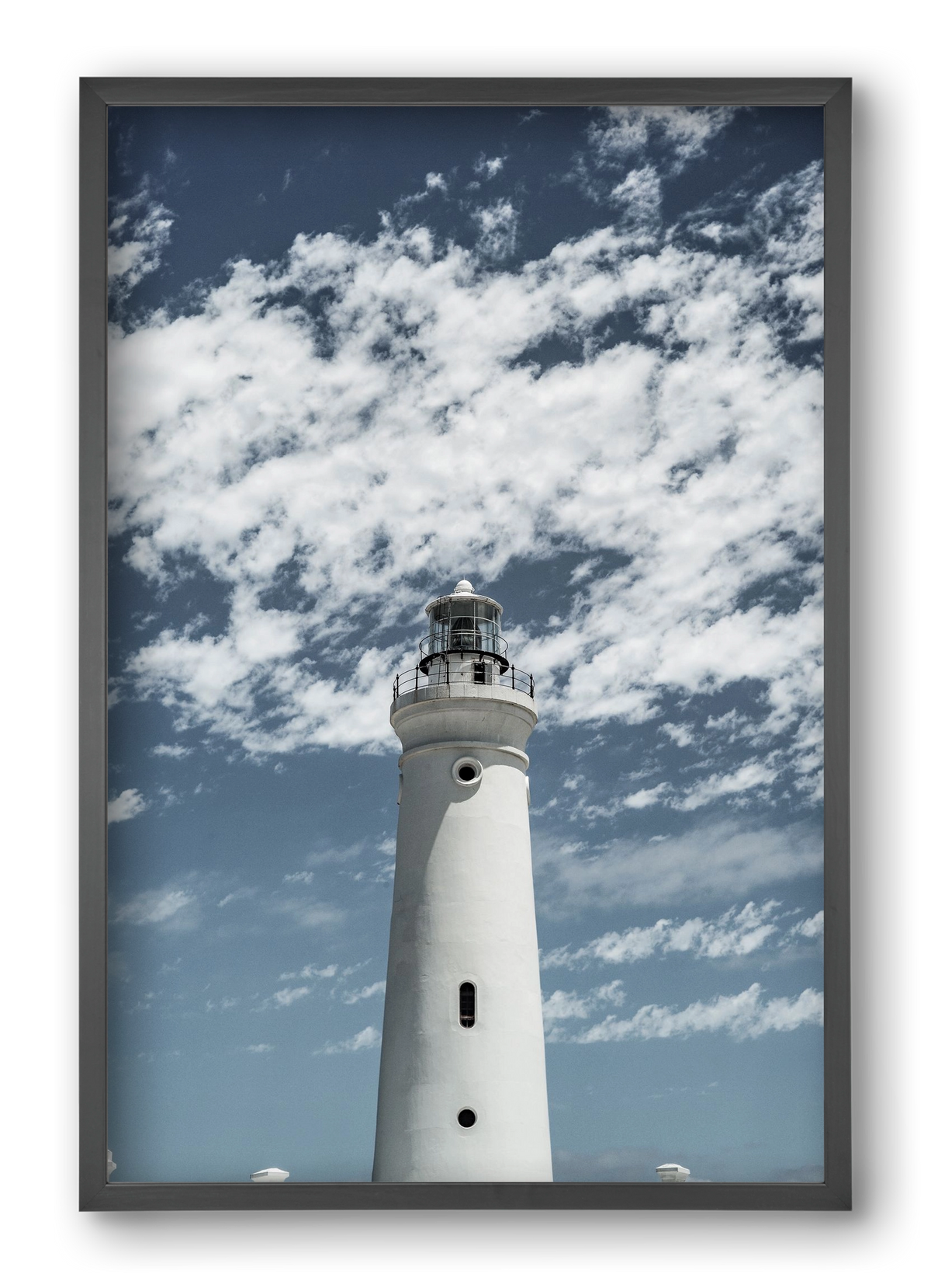 Cape point, 40x60 cm (40x60 cm), Fekete keret