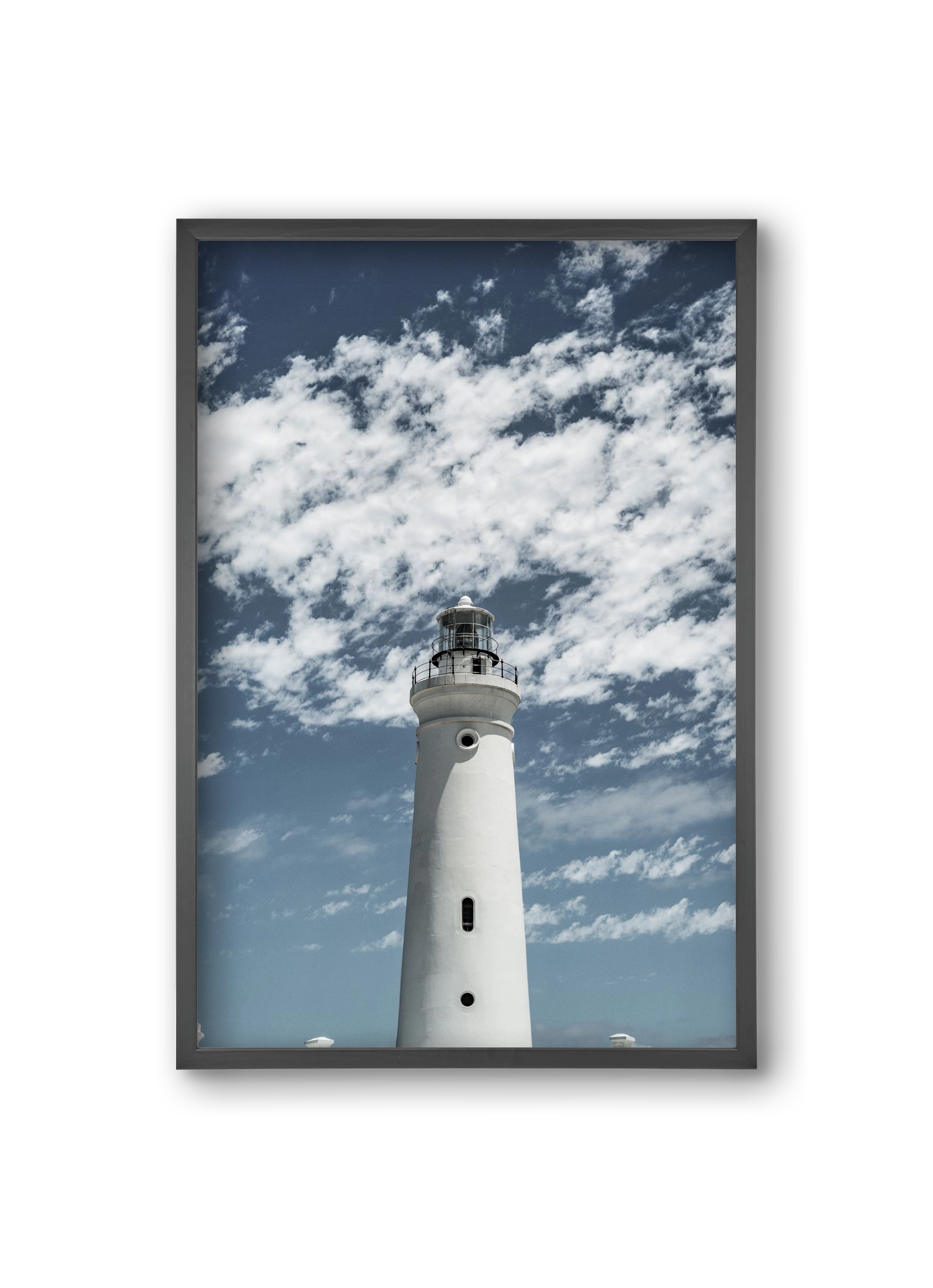 Cape point, 20x30 cm (20x30 cm), Fekete keret