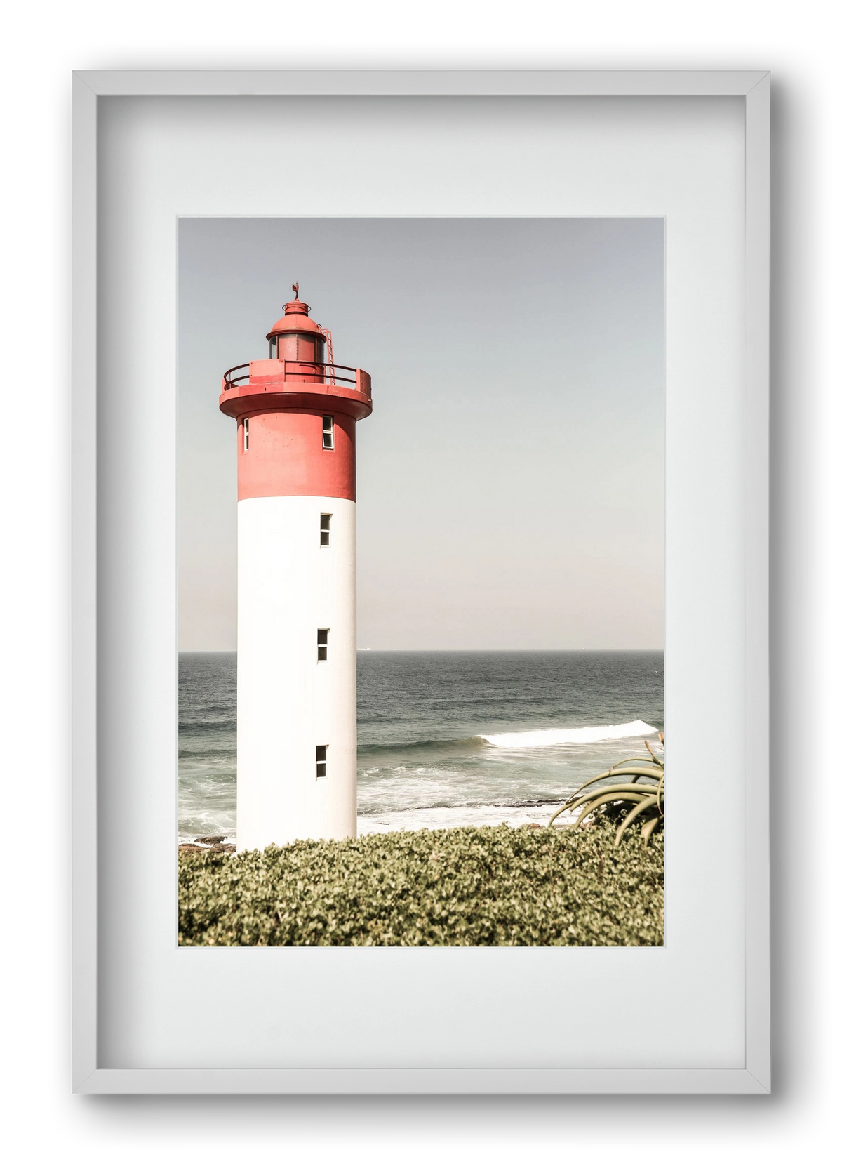 Oyster box, 40x60 cm (30x45 cm), Fehér keret, paszpartuval