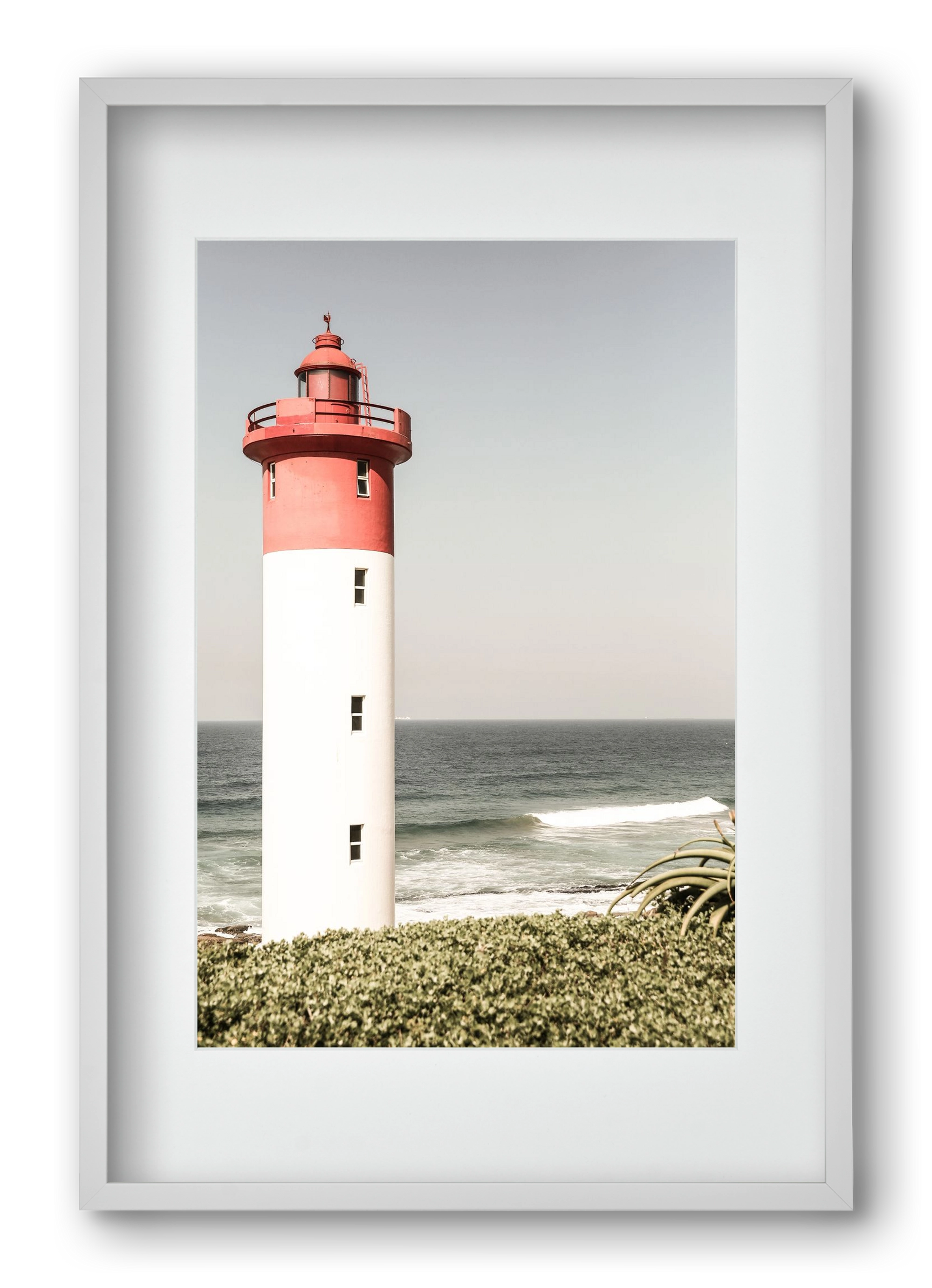 Oyster box, 40x60 cm (30x45 cm), Fehér keret, paszpartuval