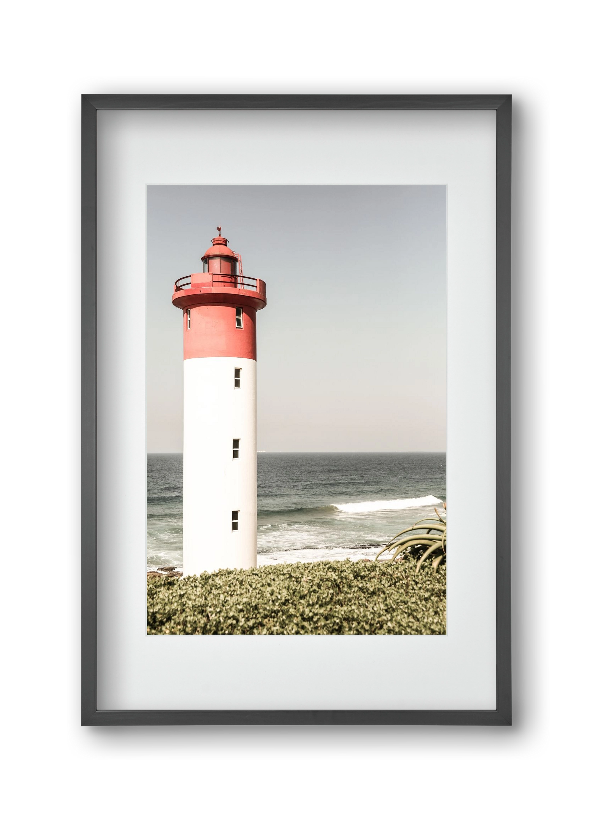 Oyster box, 30x45 cm (20x30 cm), Fekete keret, paszpartuval