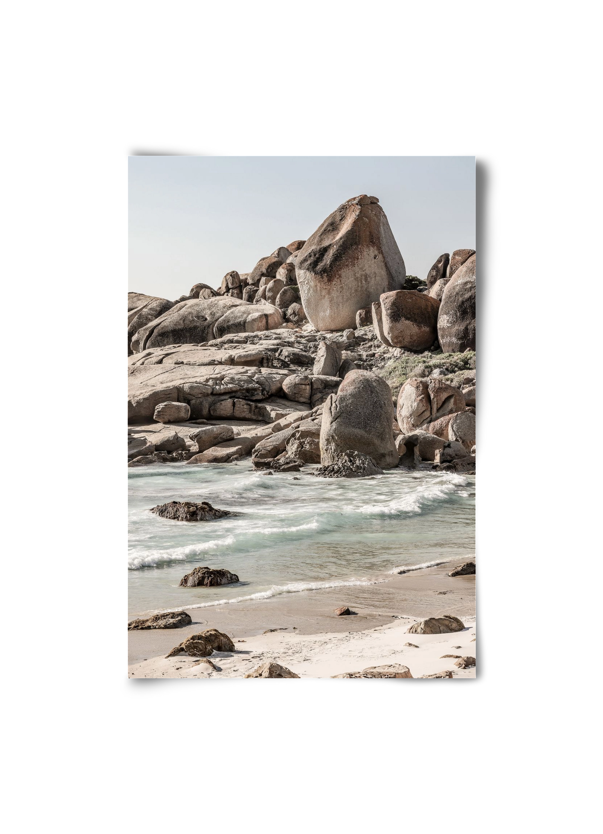 Champagne beach, 20x30 cm, Keret nélkül