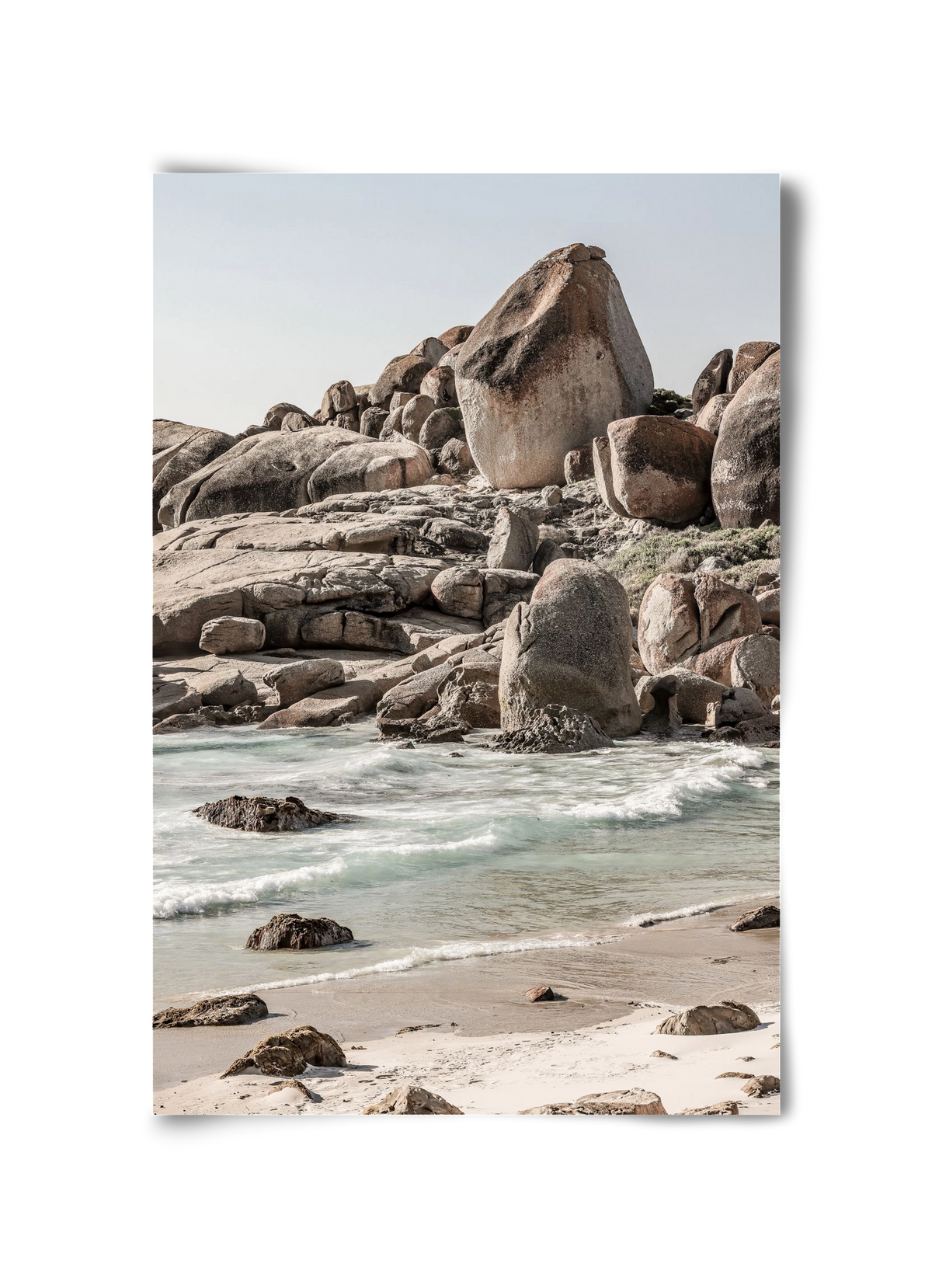 Champagne beach, 30x45 cm, Keret nélkül