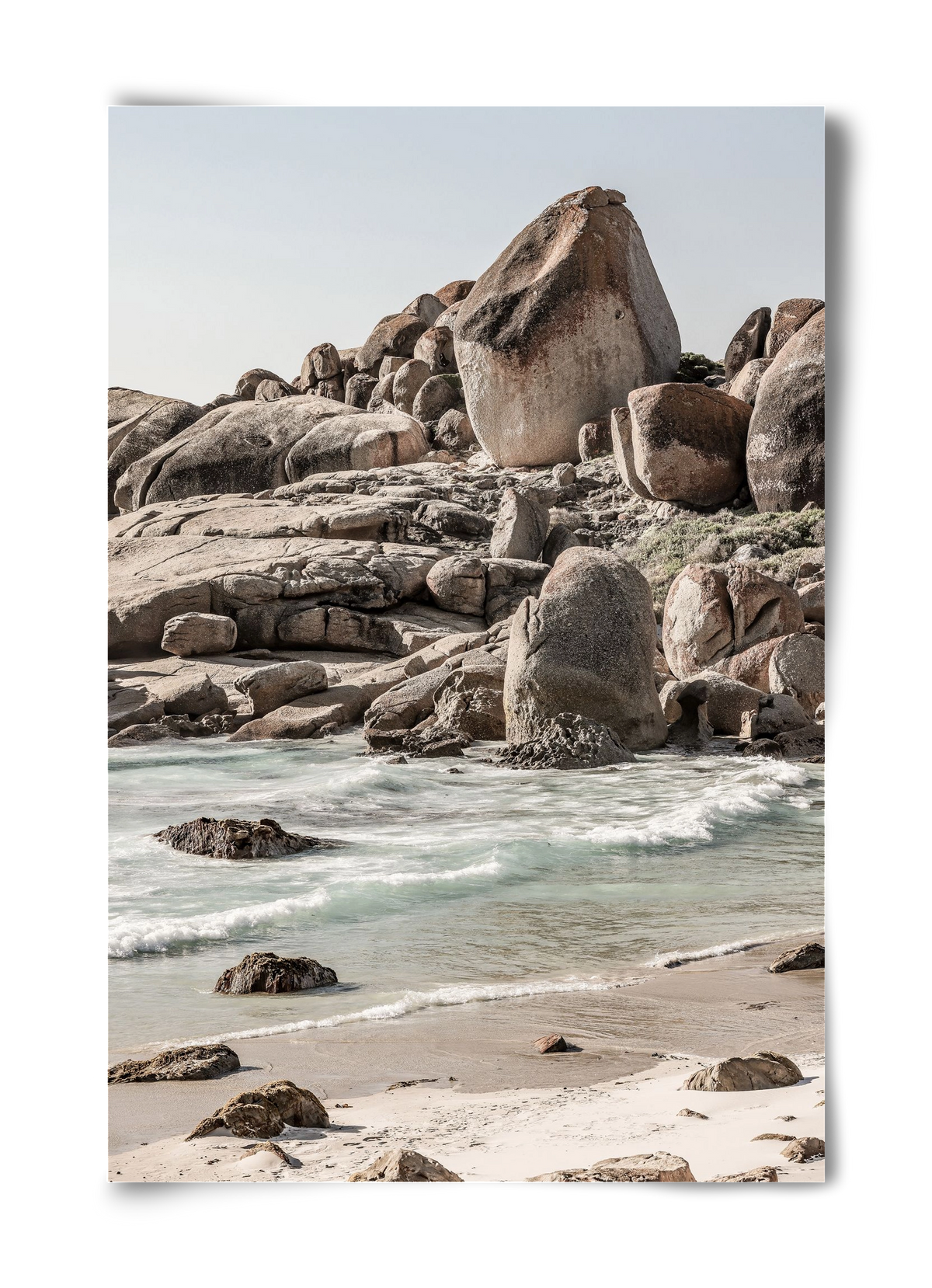 Champagne beach, 40x60 cm, Keret nélkül
