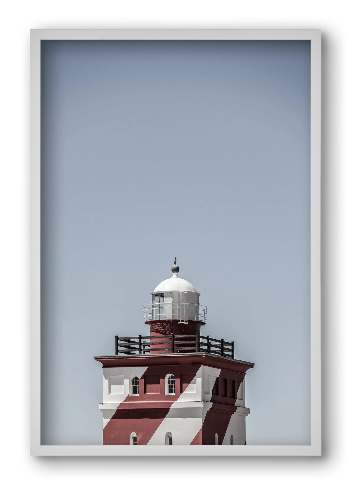 Candy, 40x60 cm (40x60 cm), Fehér keret