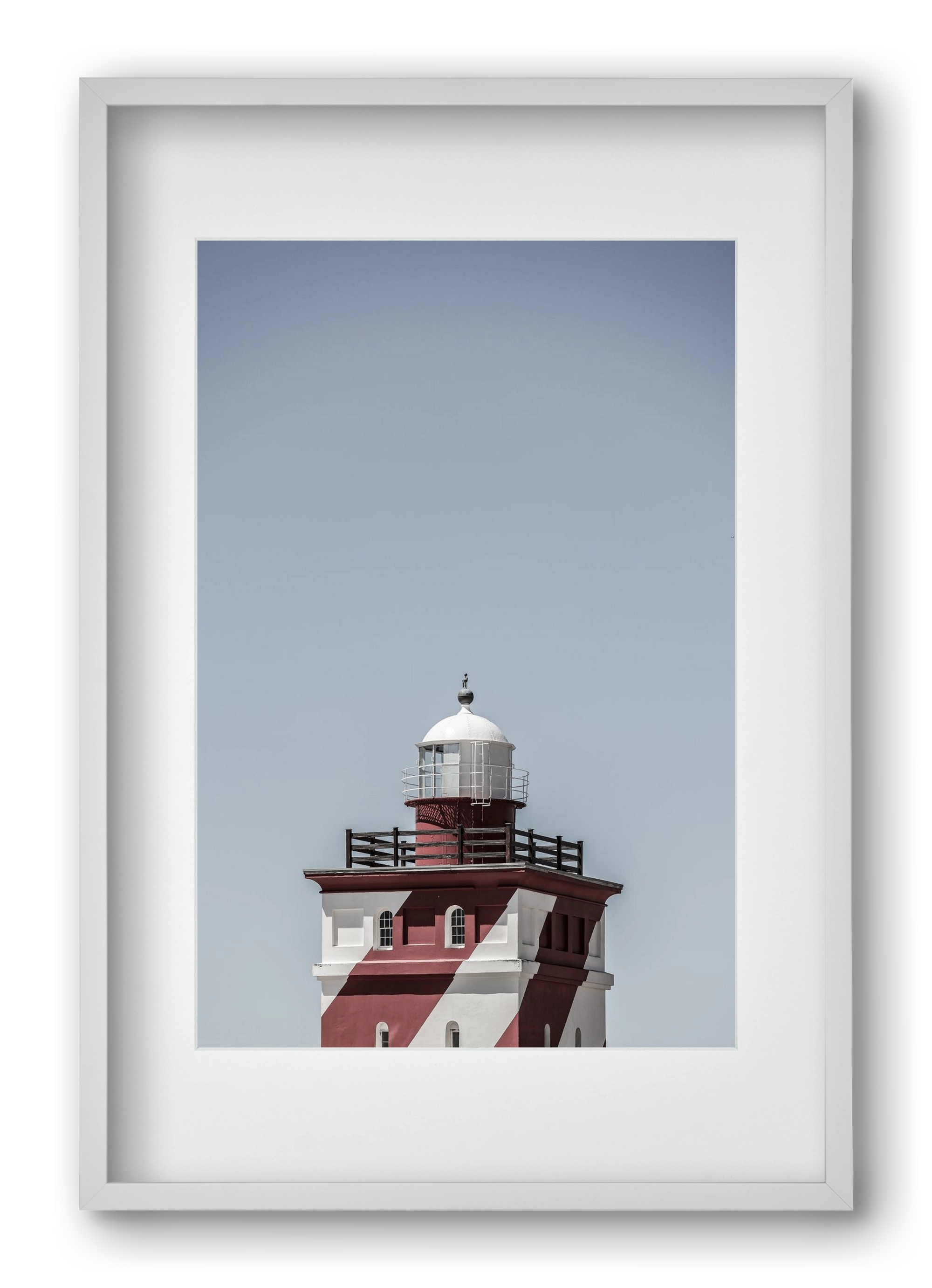 Candy, 40x60 cm (30x45 cm), Fehér keret, paszpartuval