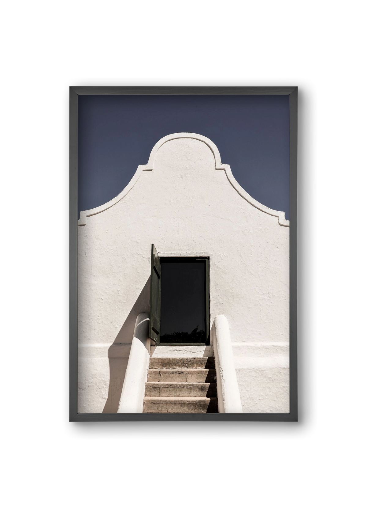 Cape dutch, 20x30 cm (20x30 cm), Fekete keret