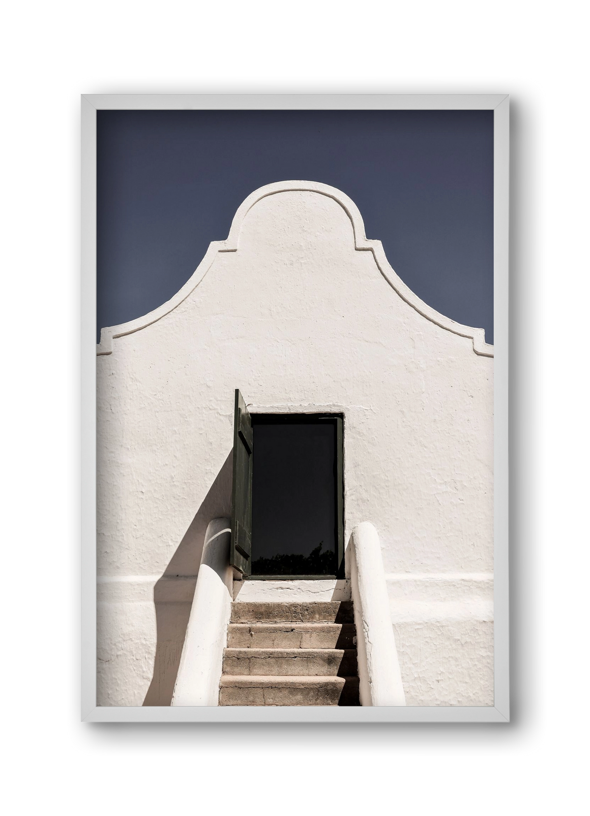 Cape dutch, 30x45 cm (30x45 cm), Fehér keret