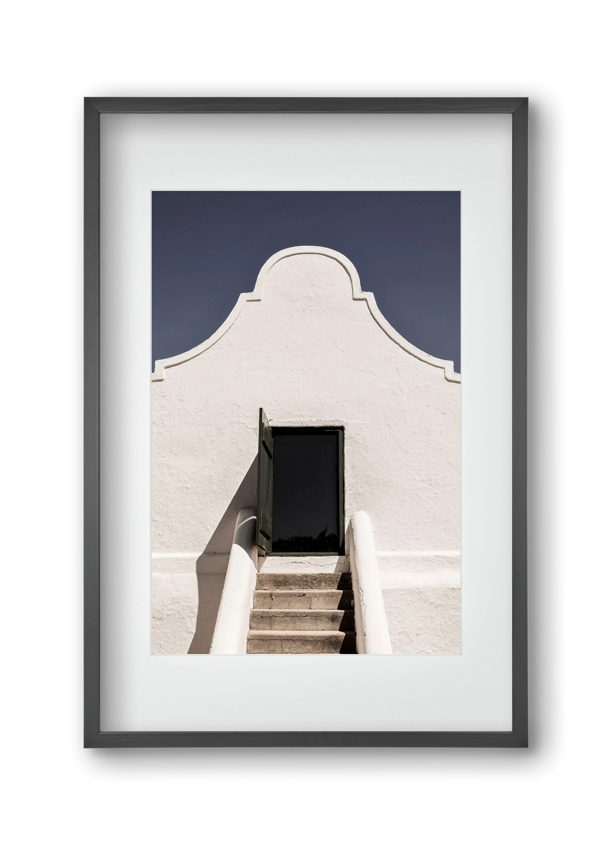 Cape dutch, 30x45 cm (20x30 cm), Fekete keret, paszpartuval