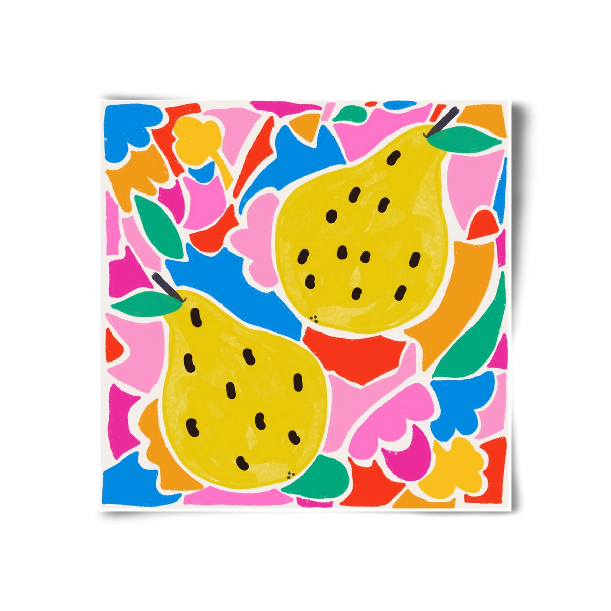 Lovely pear , 30x30 cm, Keret nélkül