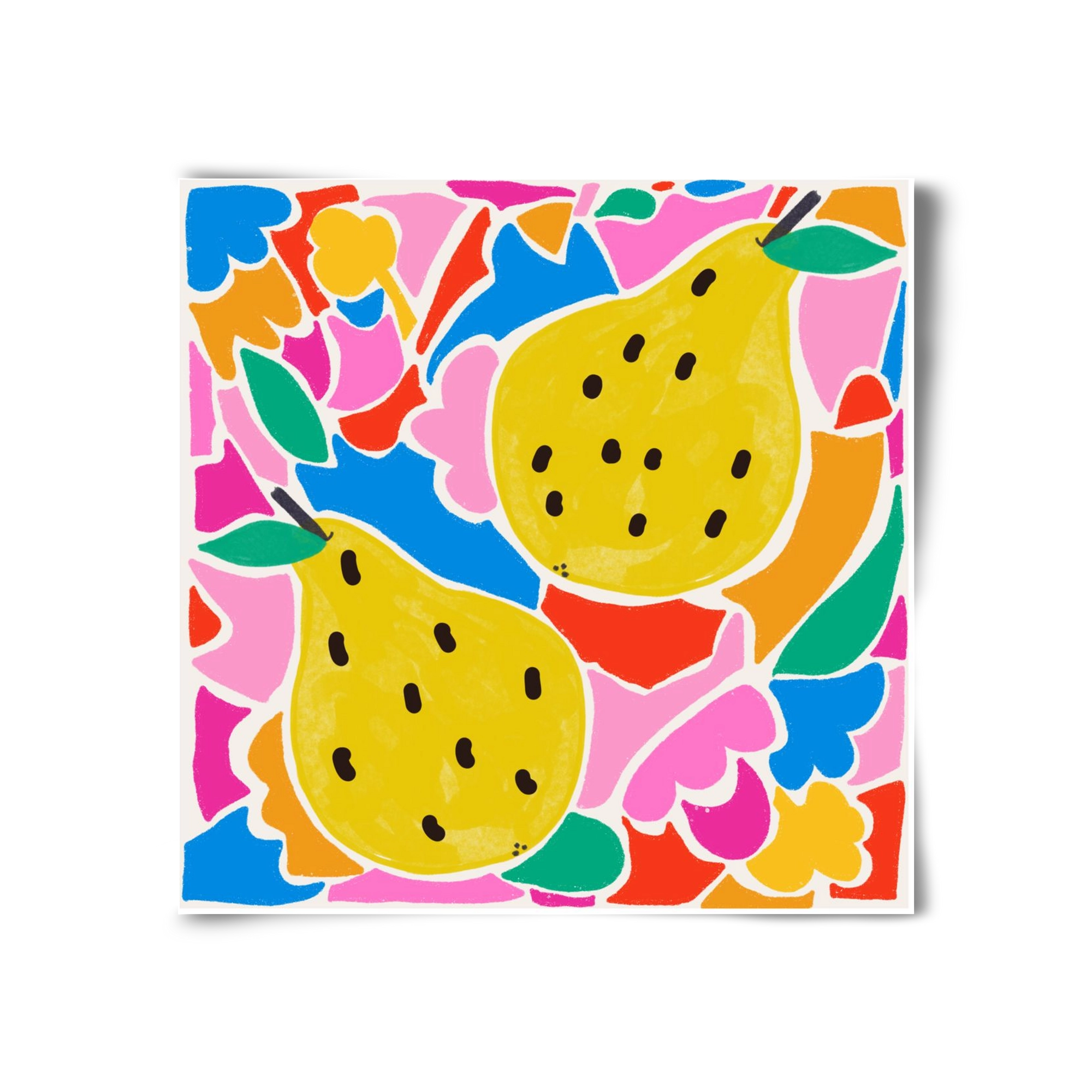 Lovely pear , 30x30 cm, Keret nélkül