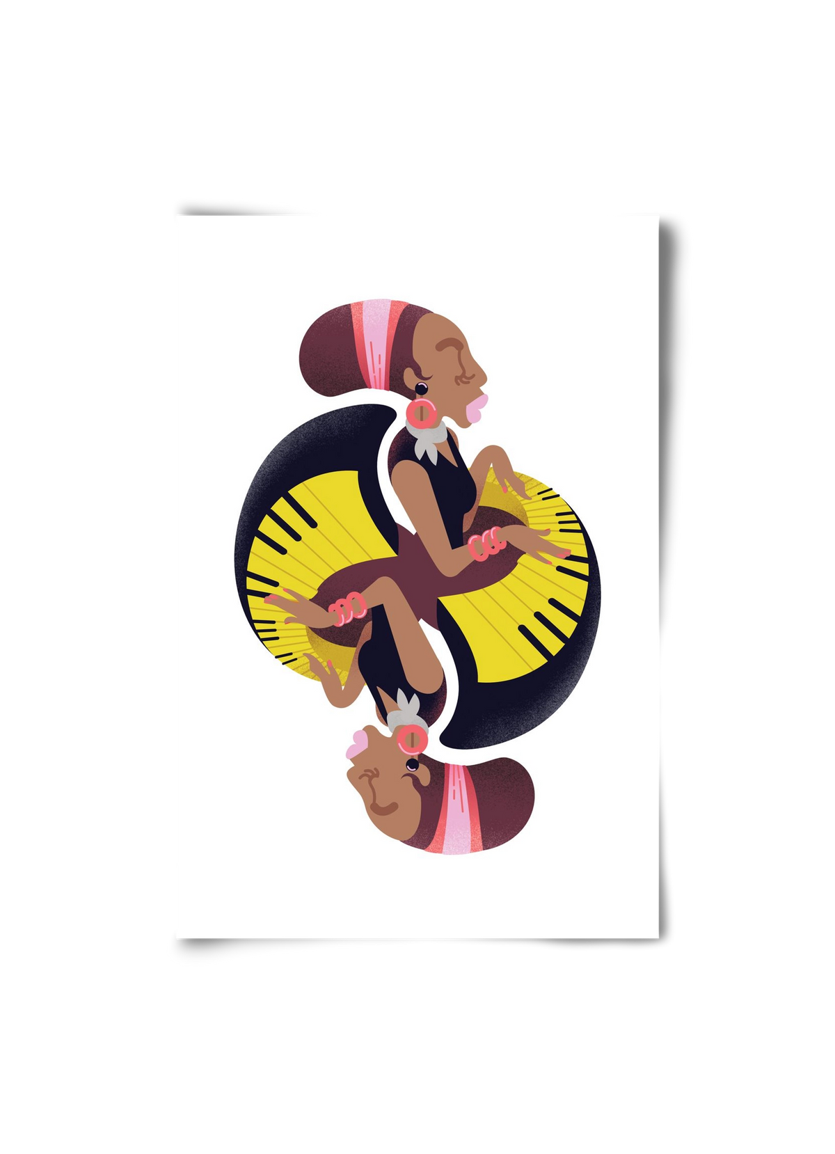 Jazz musician series - Nina, 20x30 cm, Keret nélkül