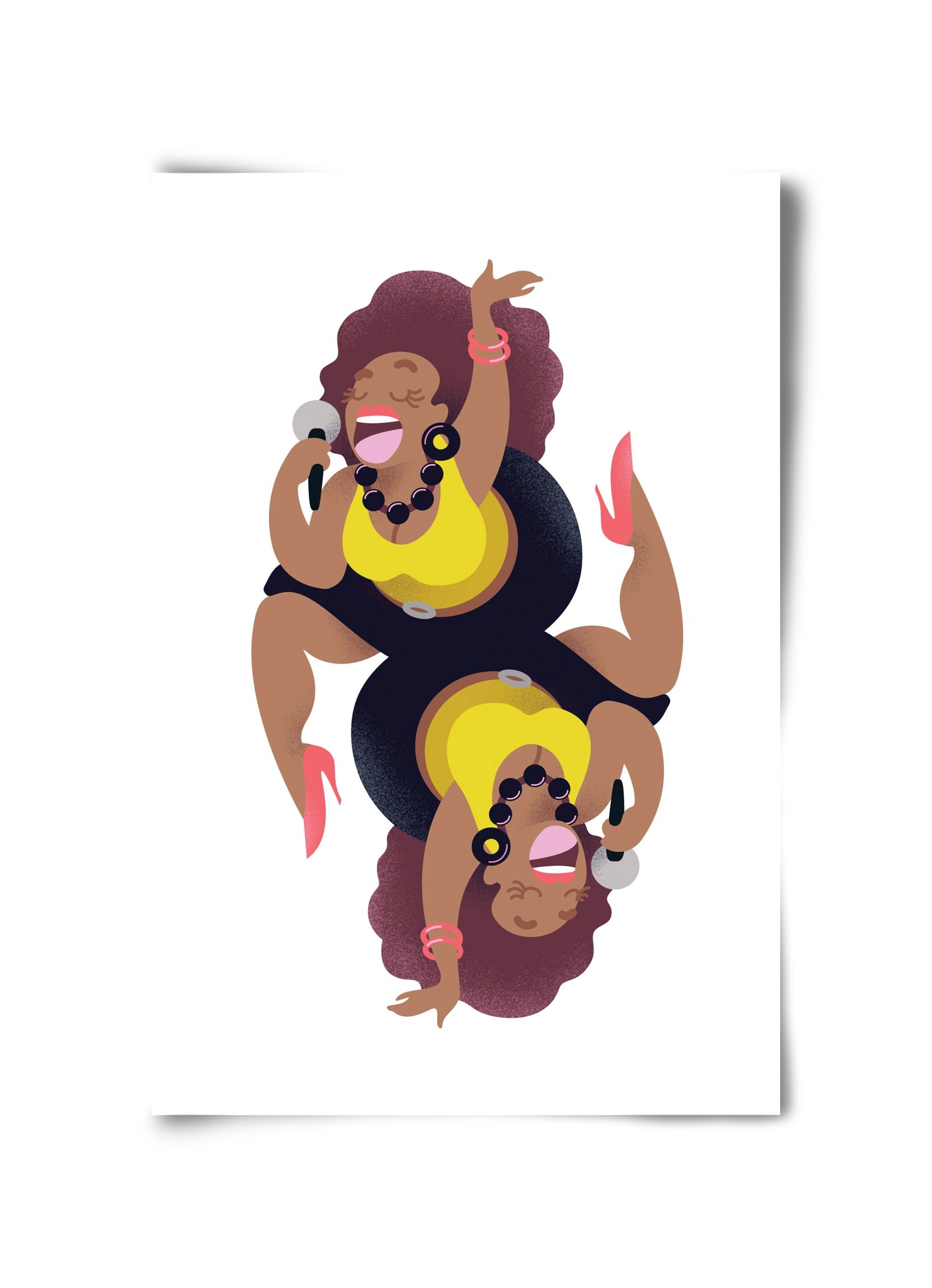 Jazz musician series - Billy, 30x45 cm, Keret nélkül