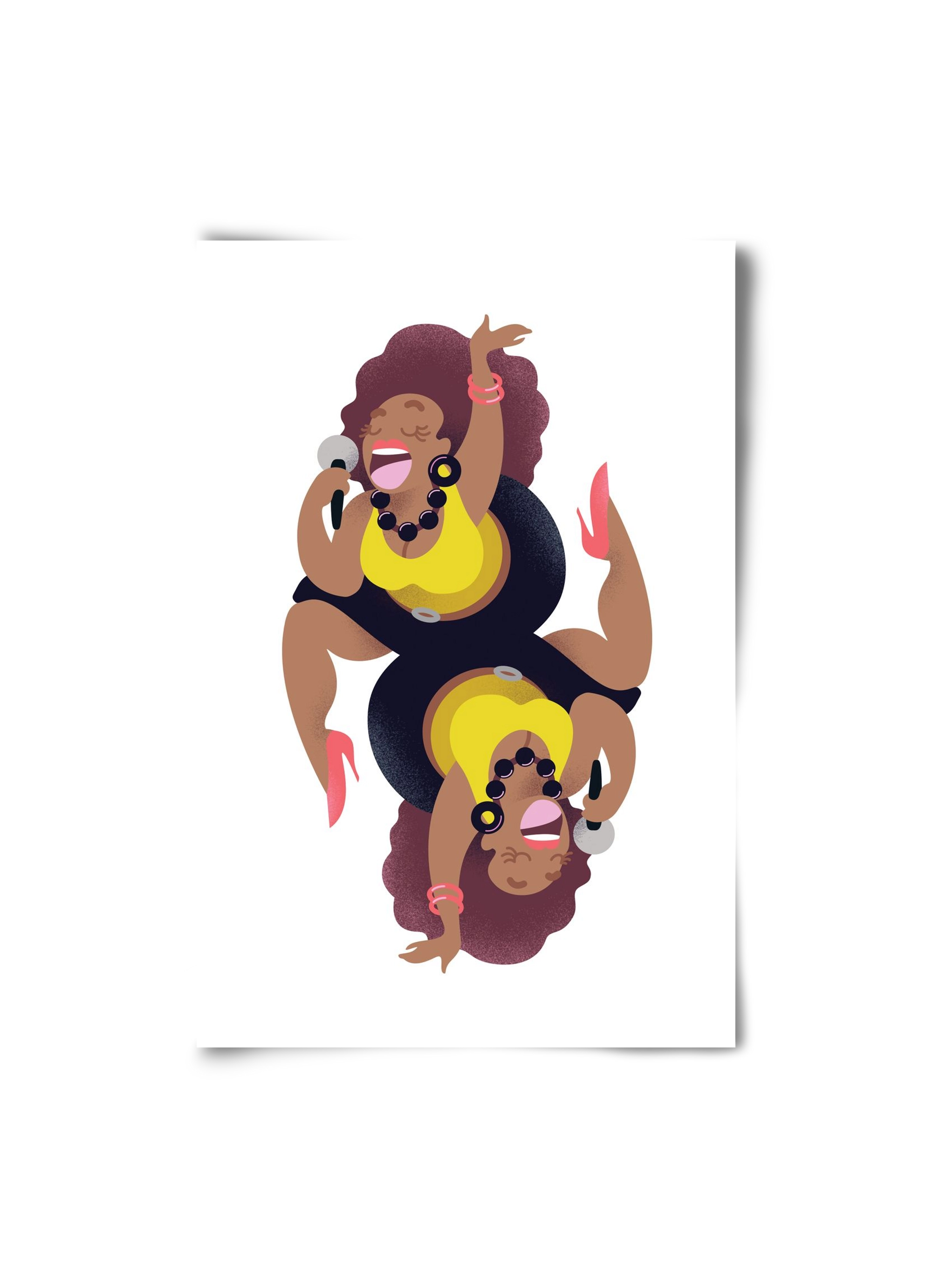 Jazz musician series - Billy, 20x30 cm, Keret nélkül