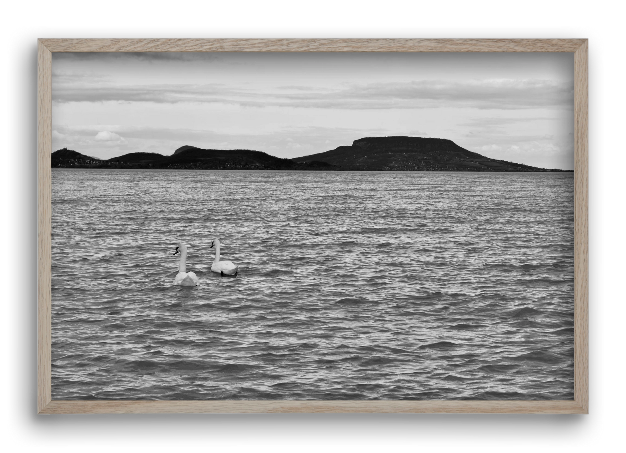 in pairs, 60x40 cm (60x40 cm), Tölgy keret