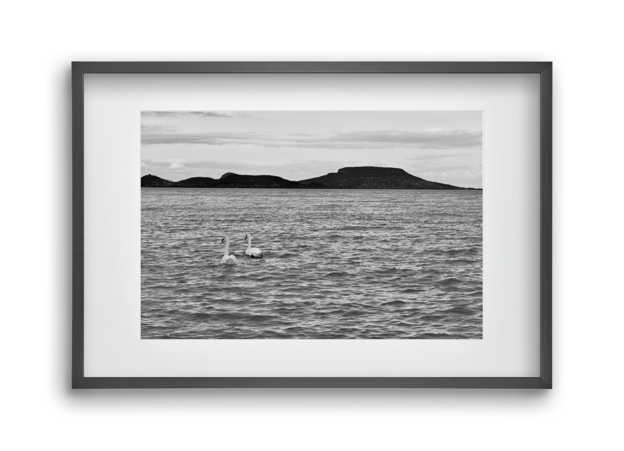 in pairs, 45x30 cm (30x20 cm), Fekete keret, paszpartuval