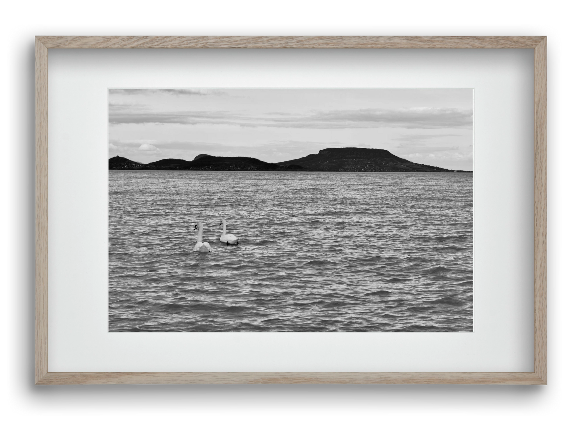 in pairs, 60x40 cm (45x30 cm), Tölgy keret, paszpartuval