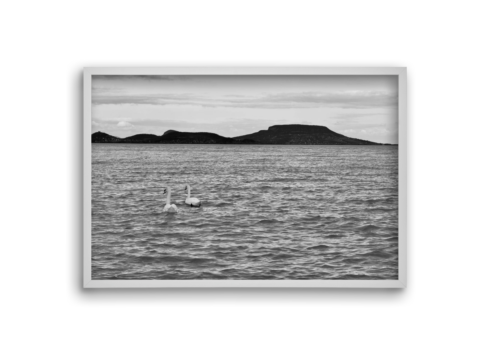 in pairs, 30x20 cm (30x20 cm), Fehér keret