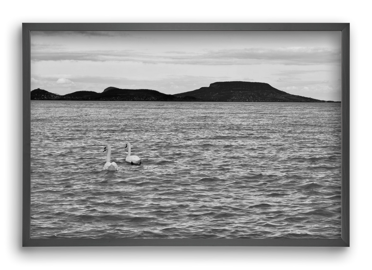 in pairs, 60x40 cm (60x40 cm), Fekete keret