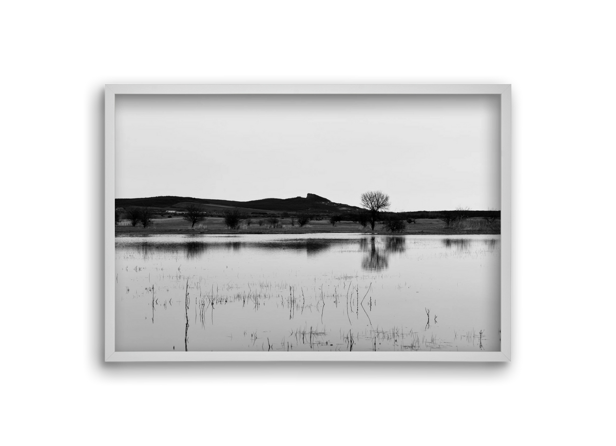 sharp, 30x20 cm (30x20 cm), Fehér keret